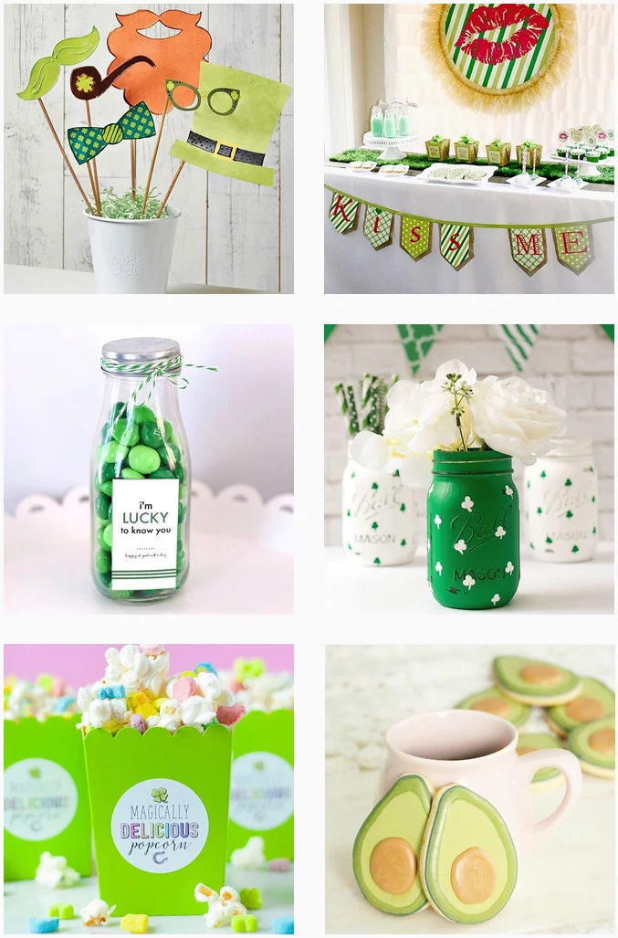 St. Patrick's Day Green Treats and Crafts : Instagram Round-Up