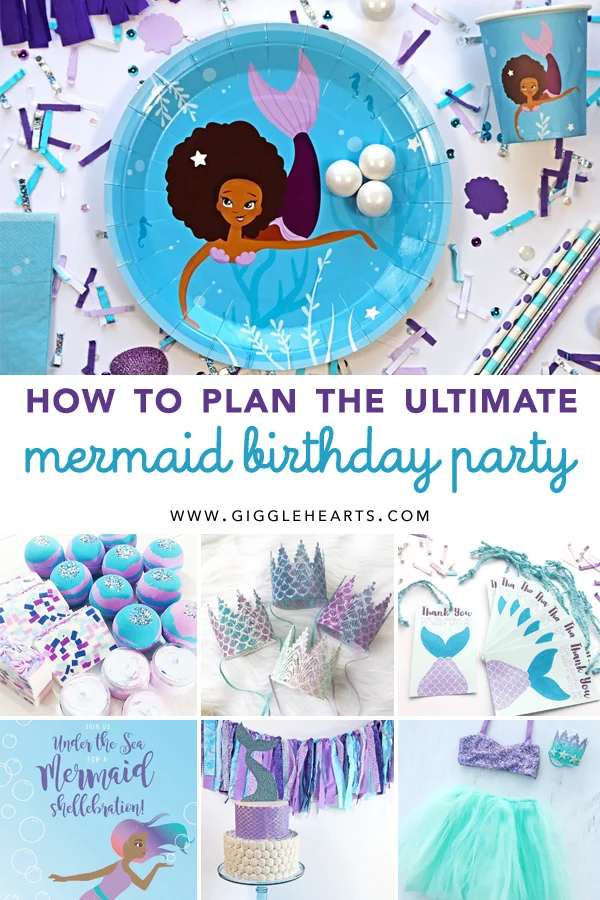 How to Plan the Ultimate Mermaid Birthday Party for Little Girls that want to be a Mermaid