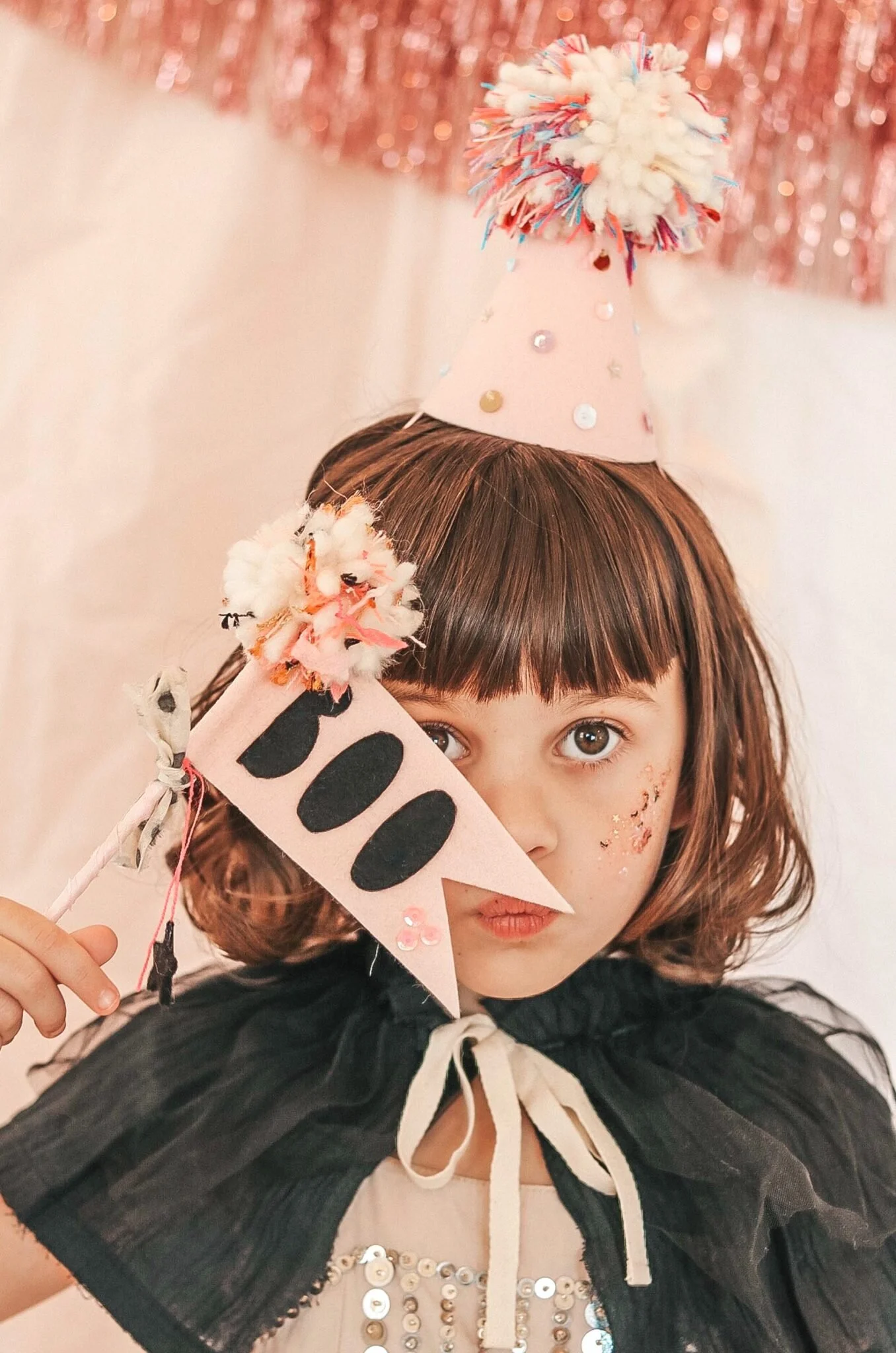 Unigirl Co creates Handcrafted party hats, flags and whimsical decor.