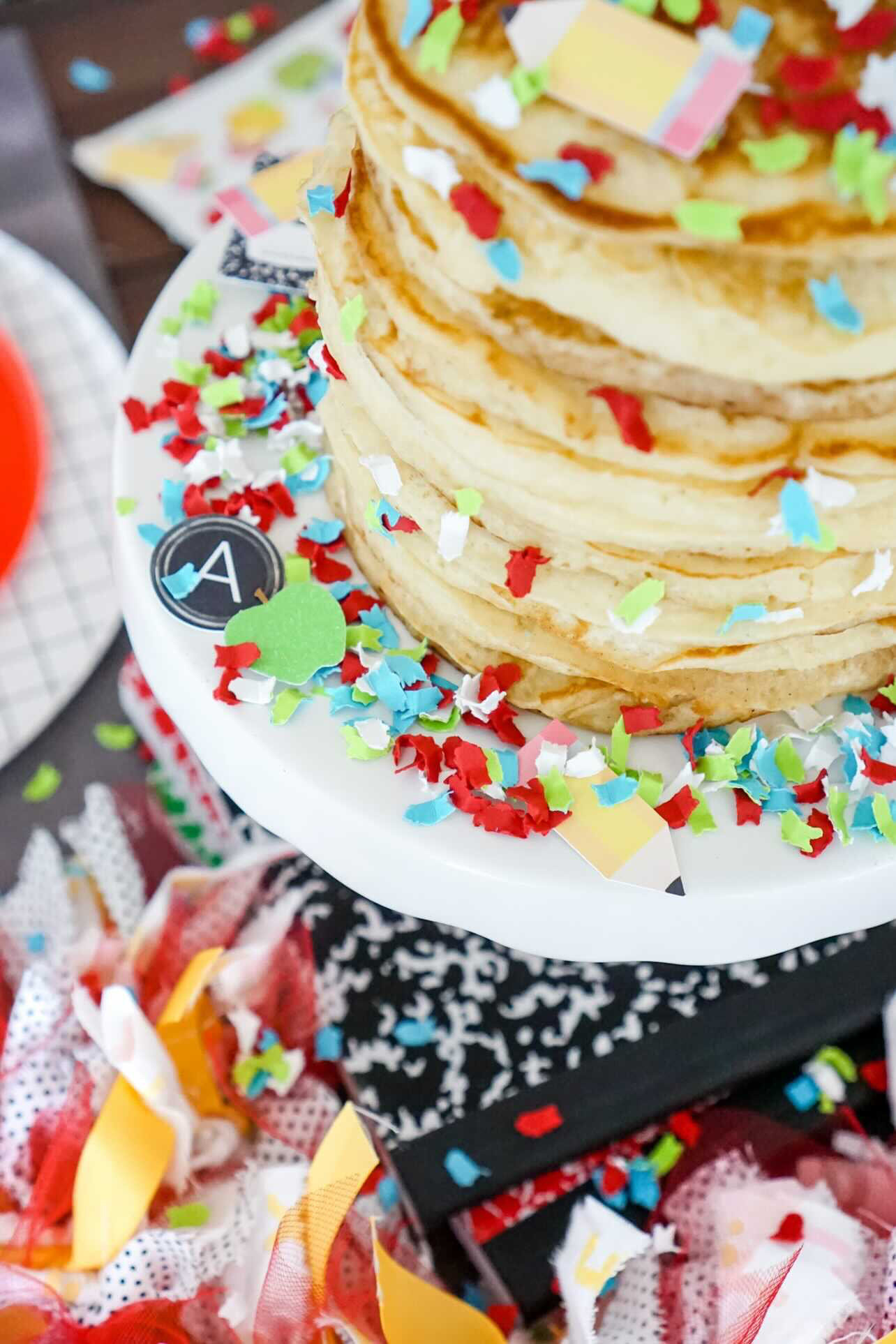 Back to School Pancakes by @HudsonGreyEvents