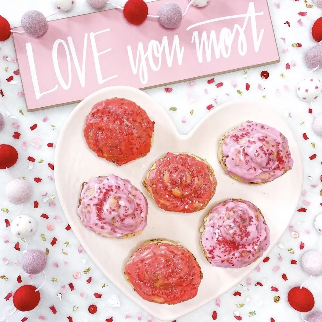 Ashley Shows Us How to Create Valentine's Day Cinnamon Rolls for a Festive Breakfast