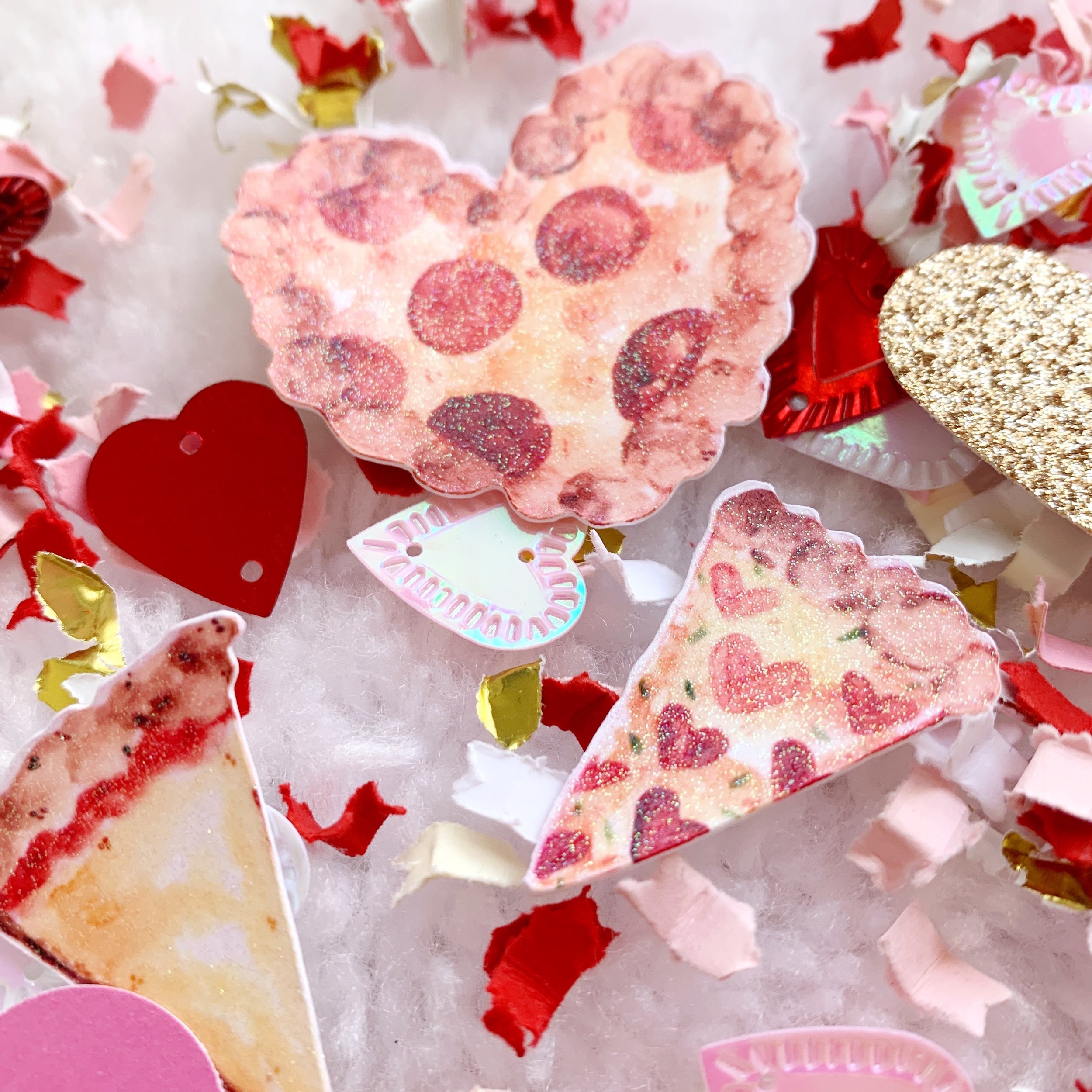 Pizza My Heart Party Confetti