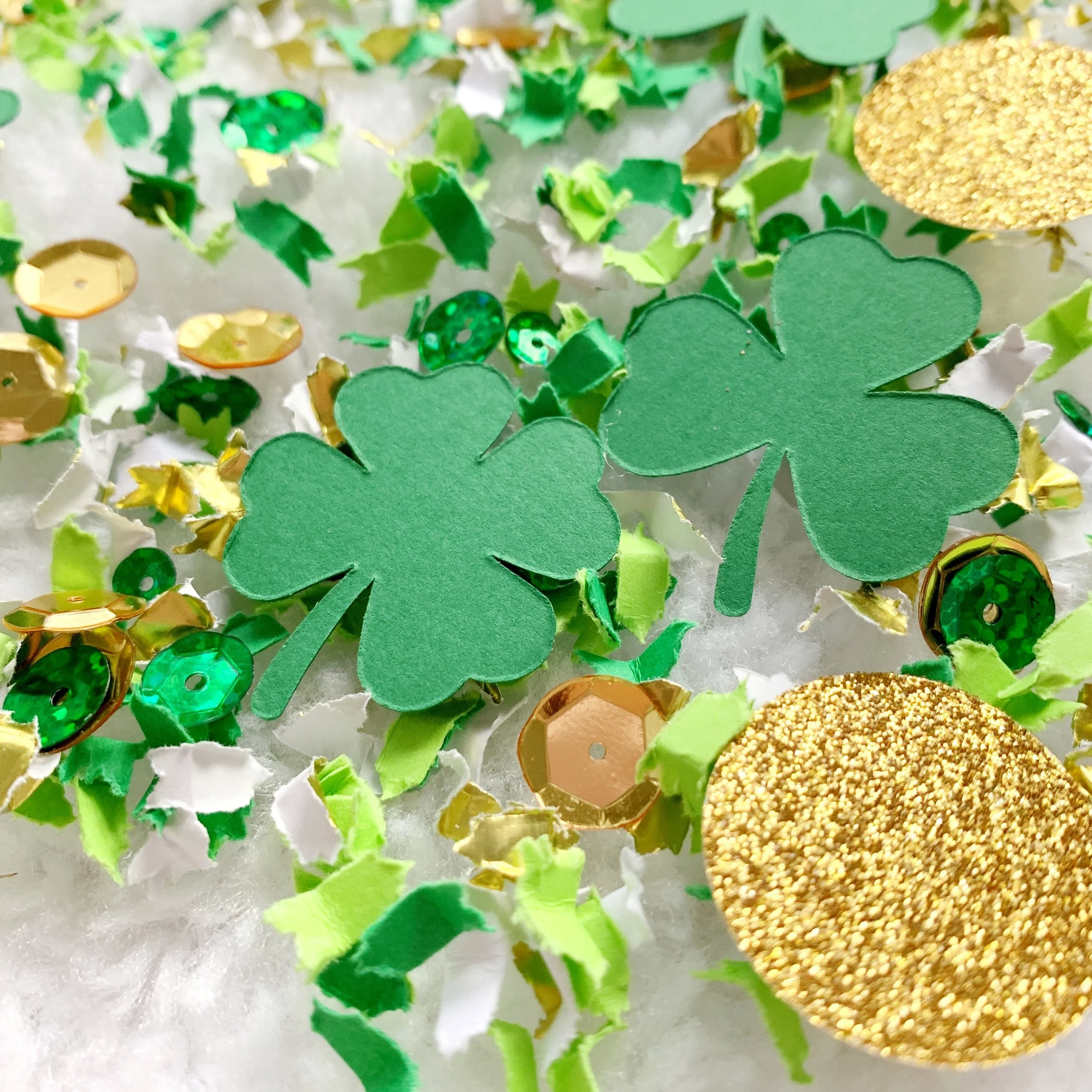 Classic St Patricks Day Confetti