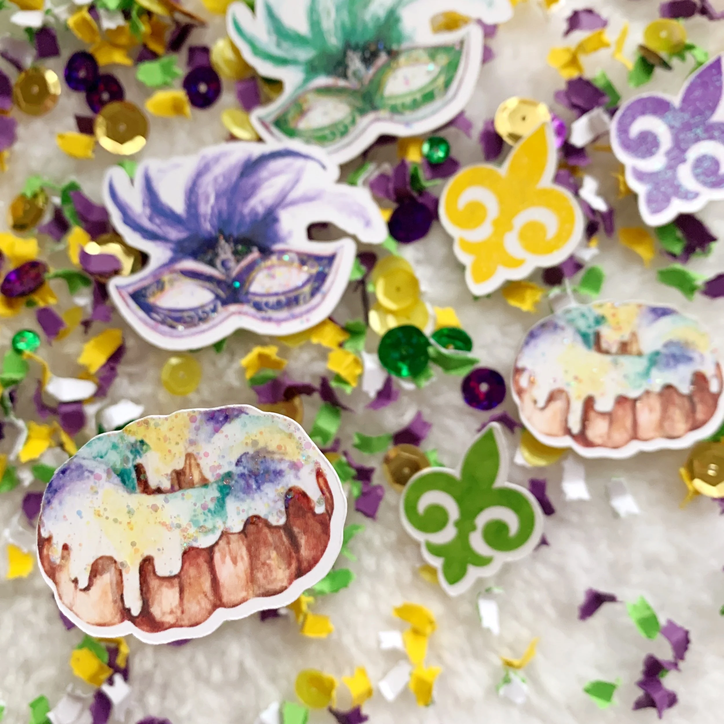 Mardi Gras Confetti