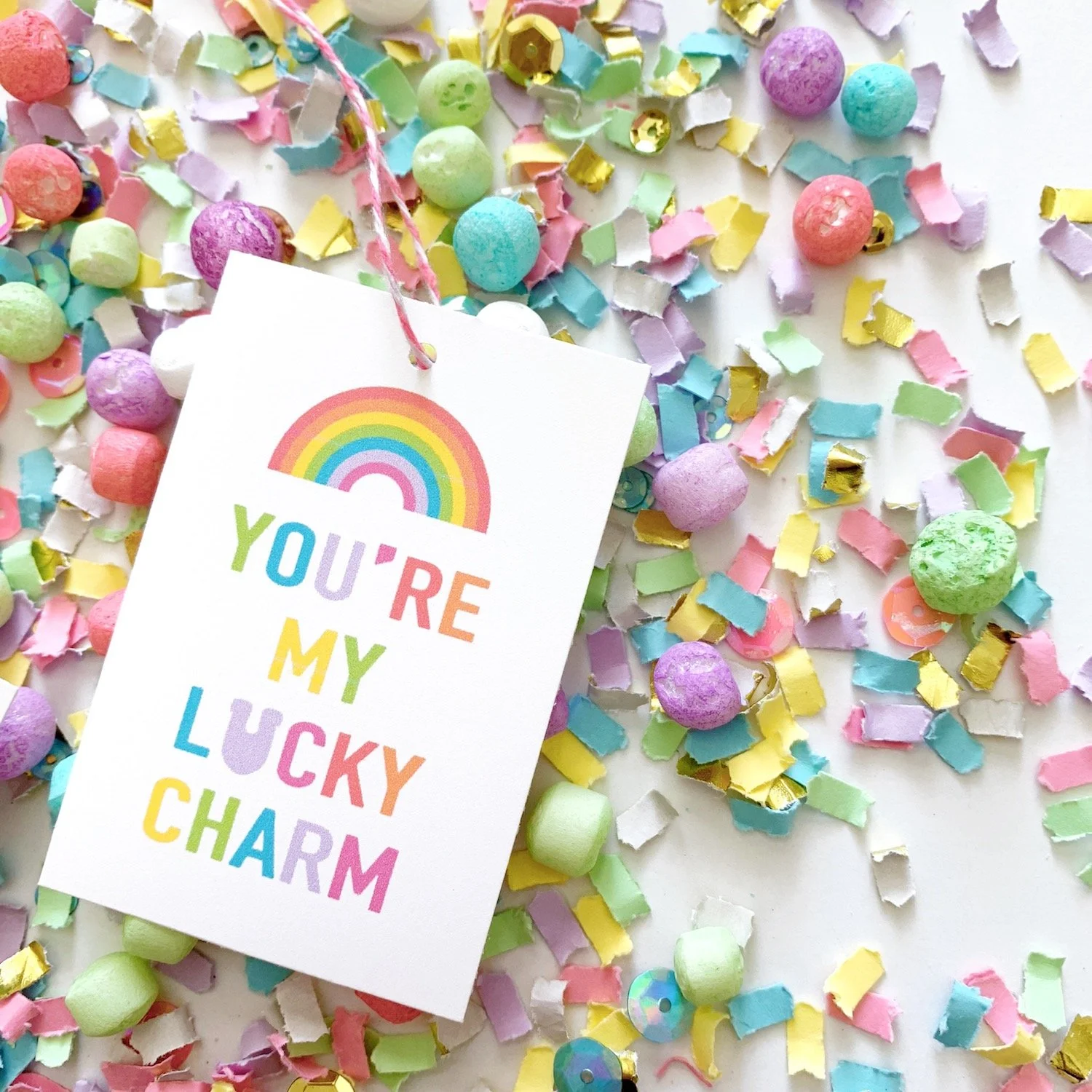 Lucky Charm Printable Gift Tags