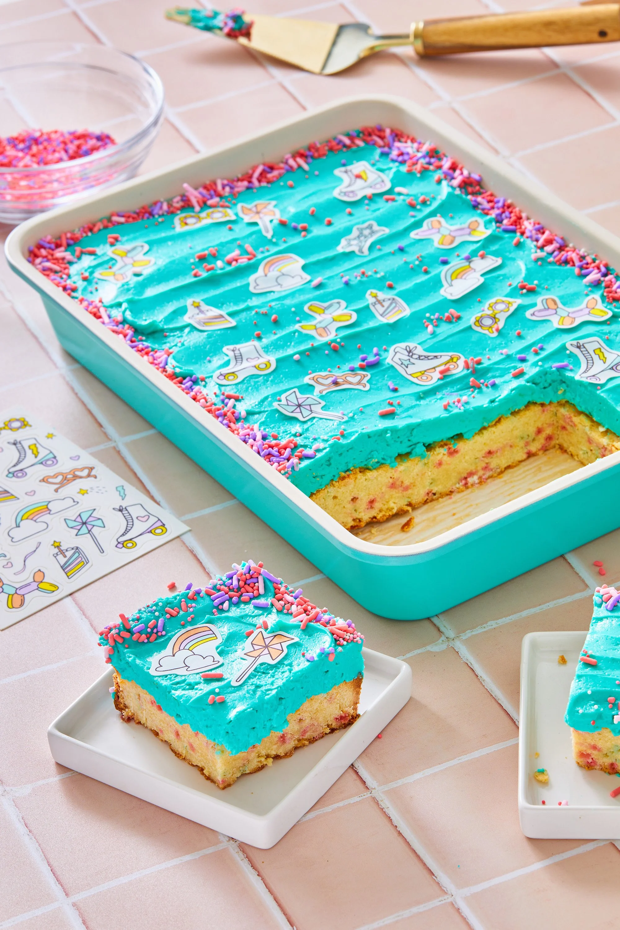 Let the Good Times Roll Party Edibles Stickers