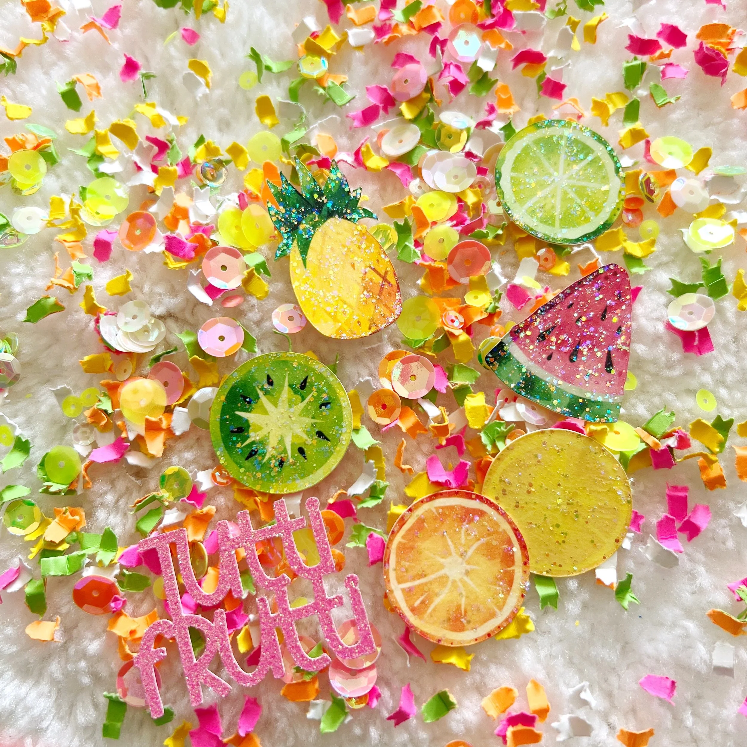 Tutti Frutti Party Confetti