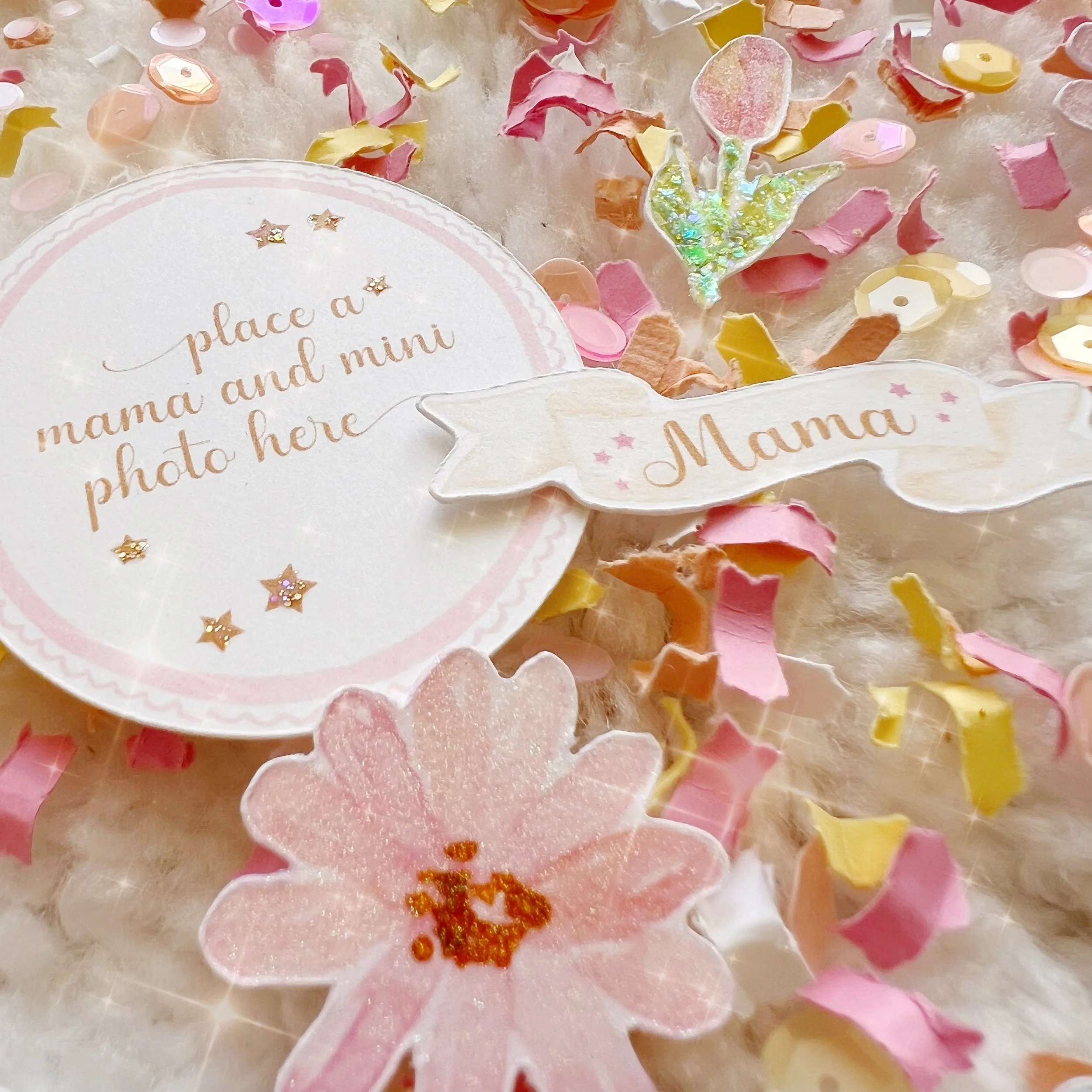 Mama Floral Confetti