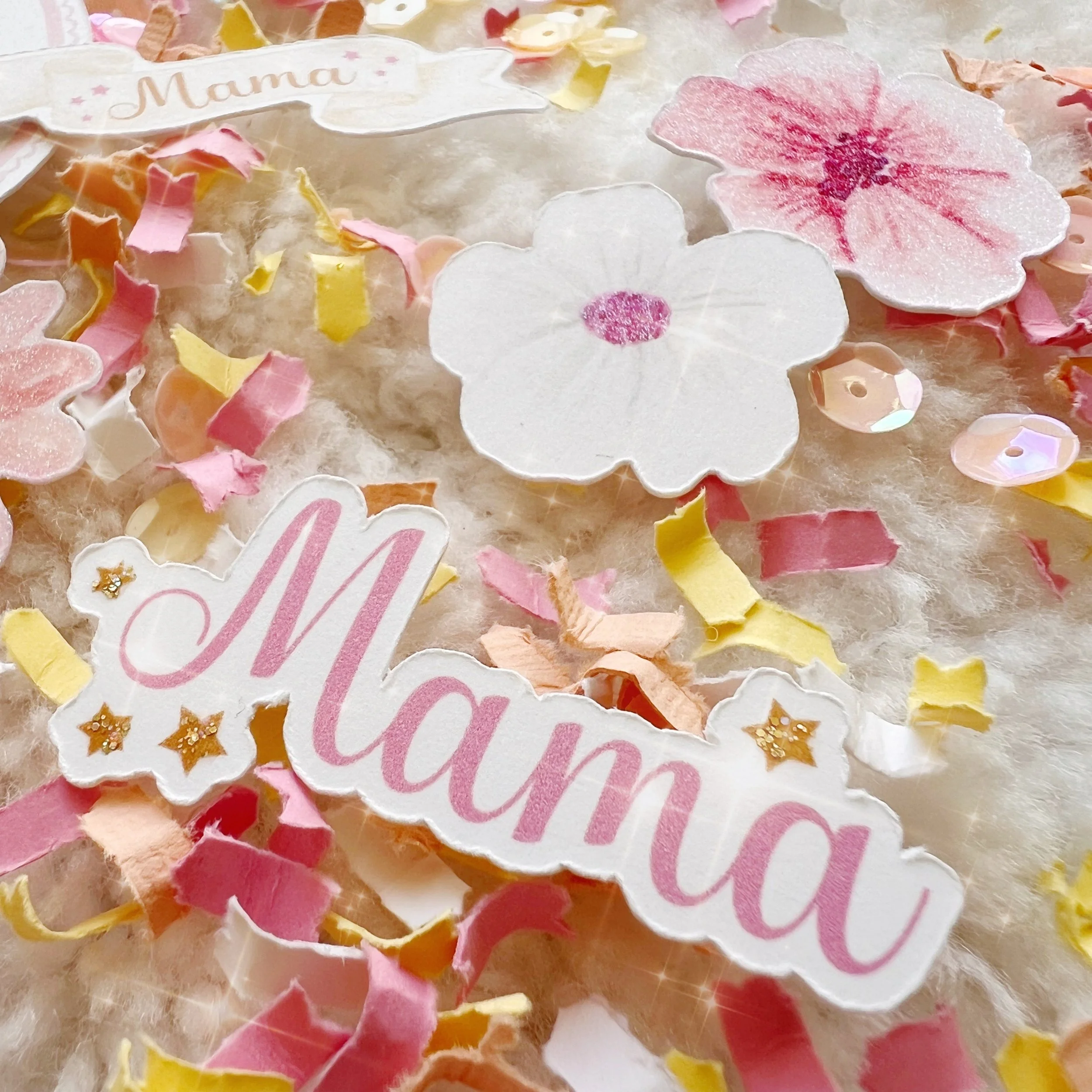 Mama Floral Confetti