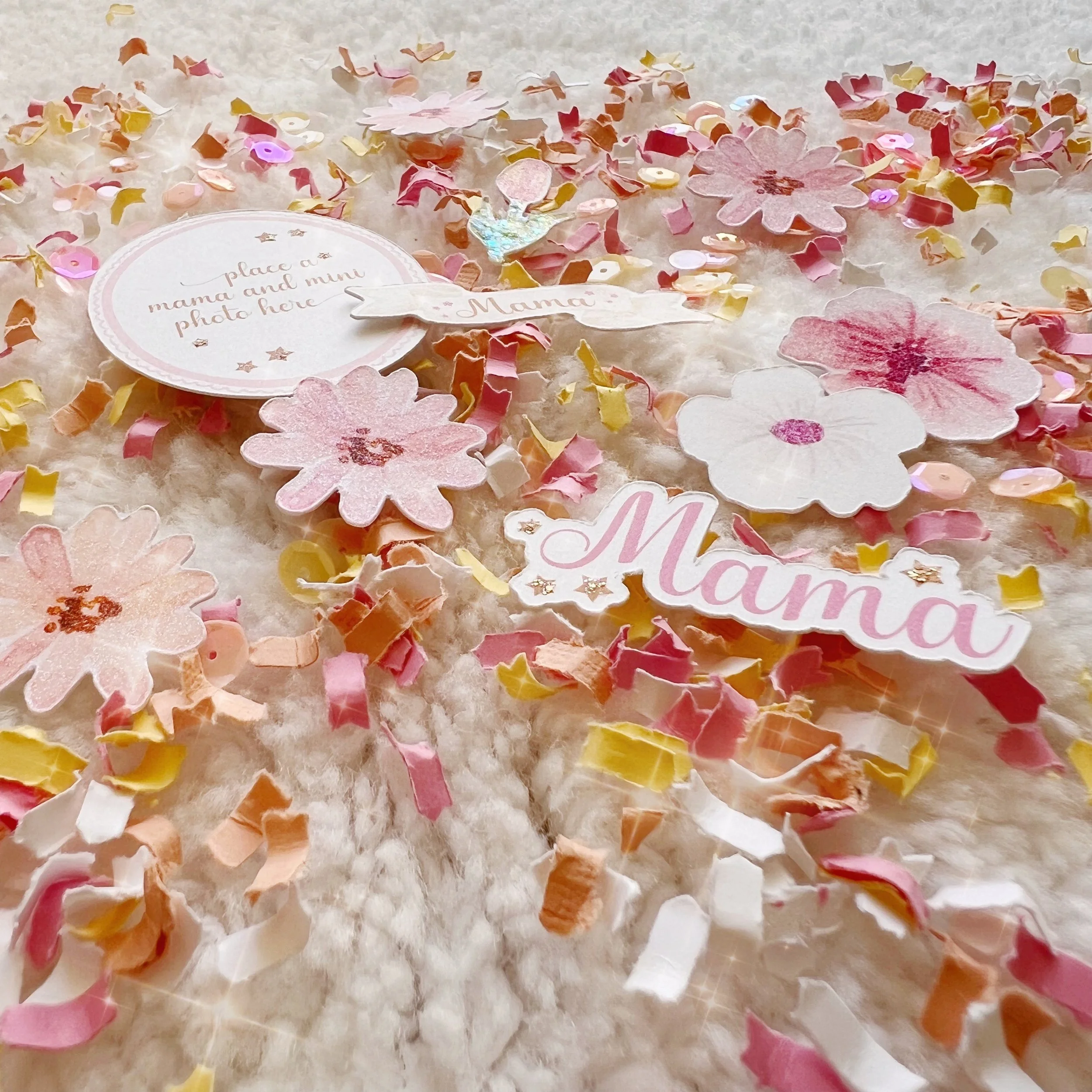 Mama Floral Confetti