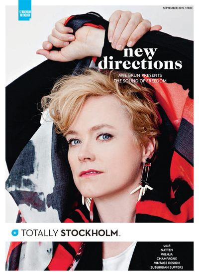 TOTALLY STOCKHOLM COVER STORY: ANE BRUN
