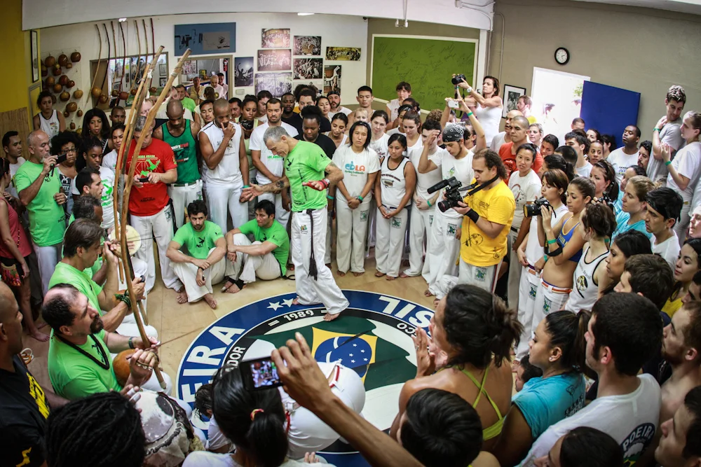 Capoeira Brasil Los Angeles during the Batizado of 2012.