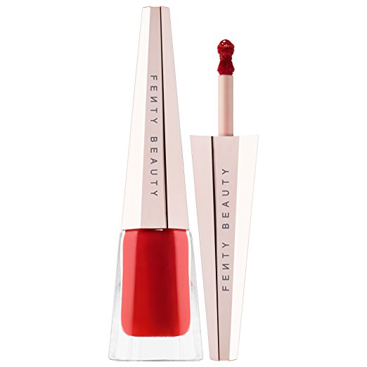fenty beauty stunna lip paint geminis loves a pop of color, so what better way to strut into summer than with ri's own concoction. you can't be seen at la marina without this on. $33 buy it here