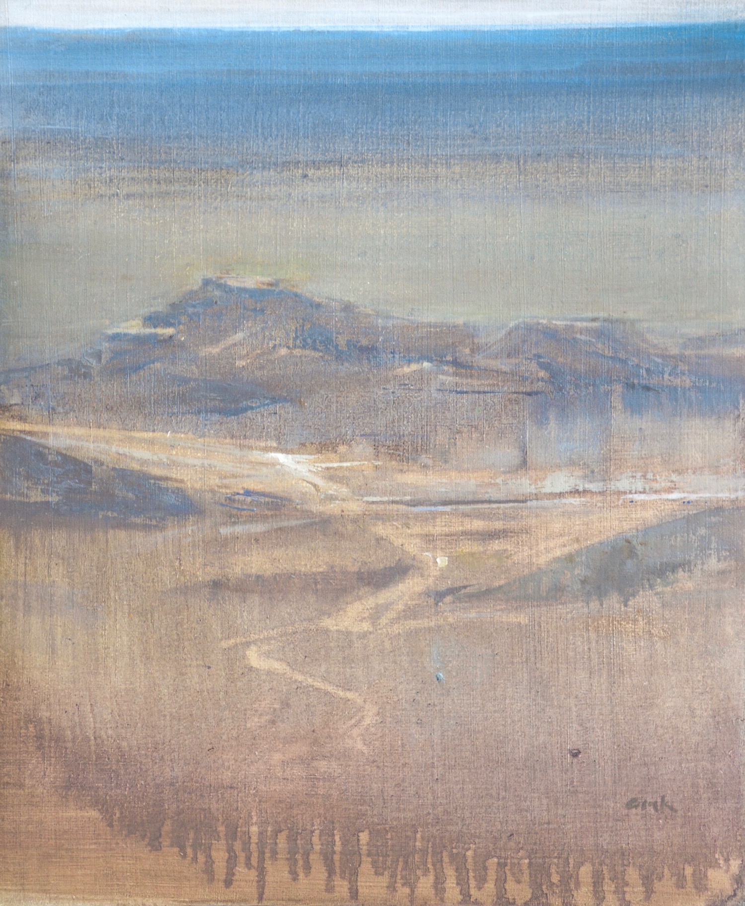 Villekulla oil on panel 12 x 10" 2017