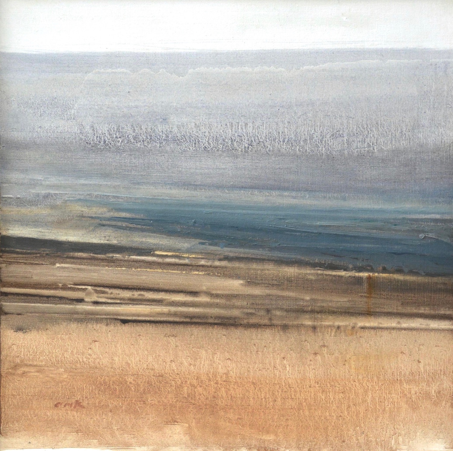 Range II oil on panel 12 x 12" 2016