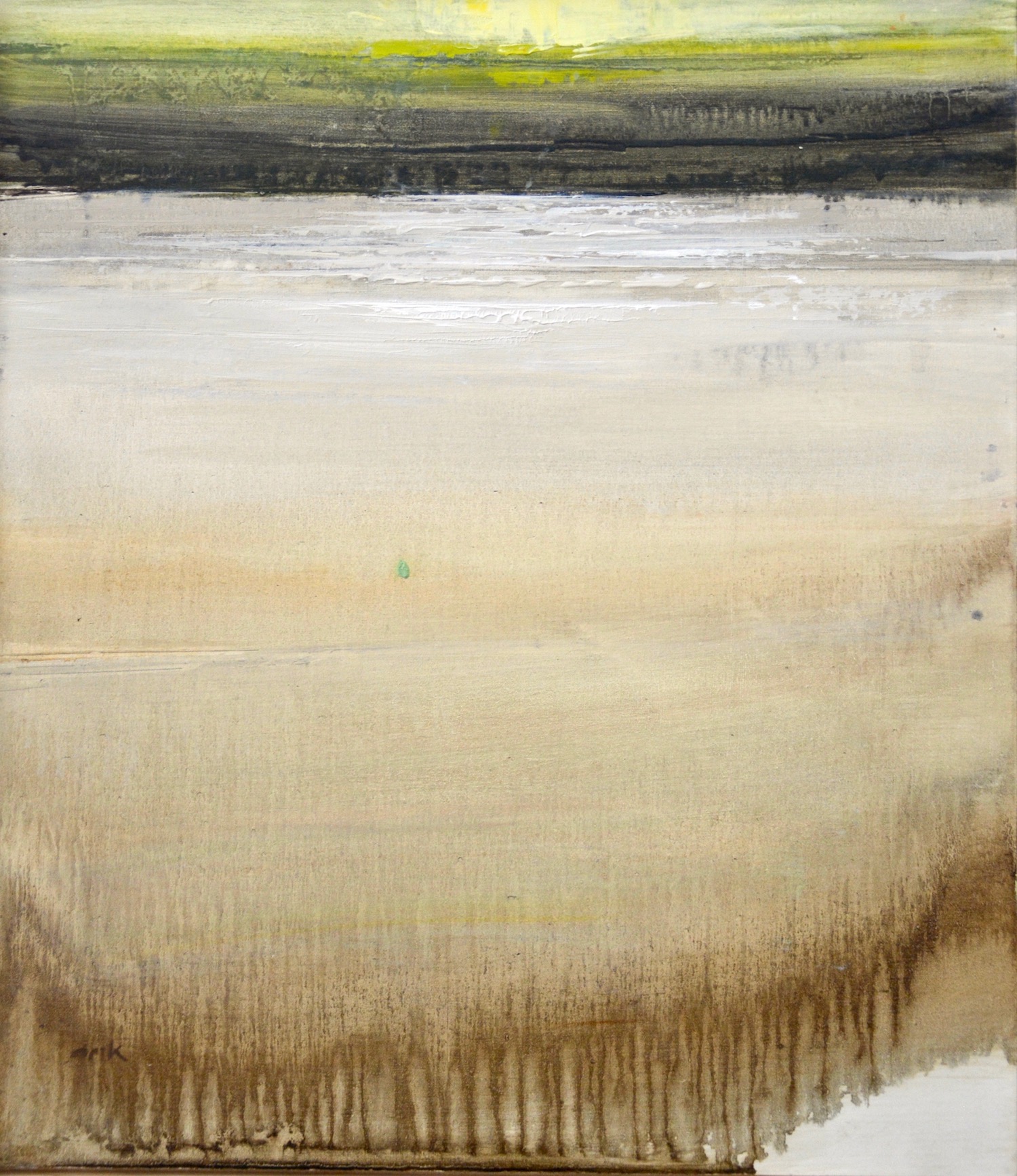 Calladan oil on panel 14 x 12" 2016