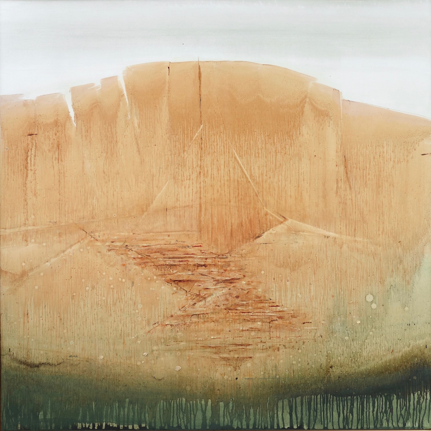 Stair oil on panel 36 x 36” 2018