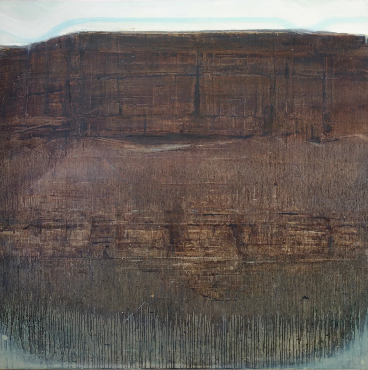 Rise oil on panel 36 x 36” 2018
