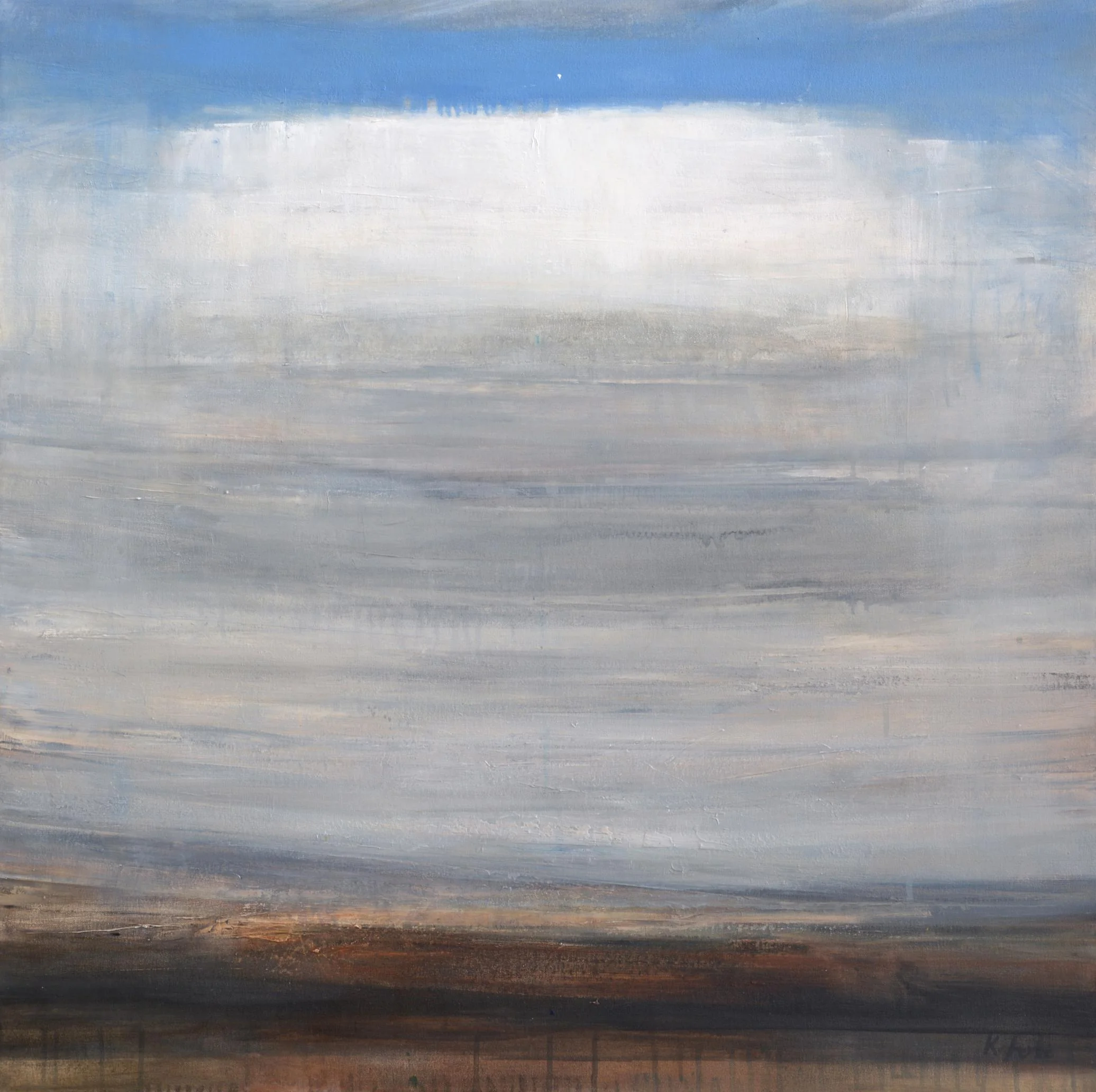 Cumulo oil on canvas 36 x 32” 2015