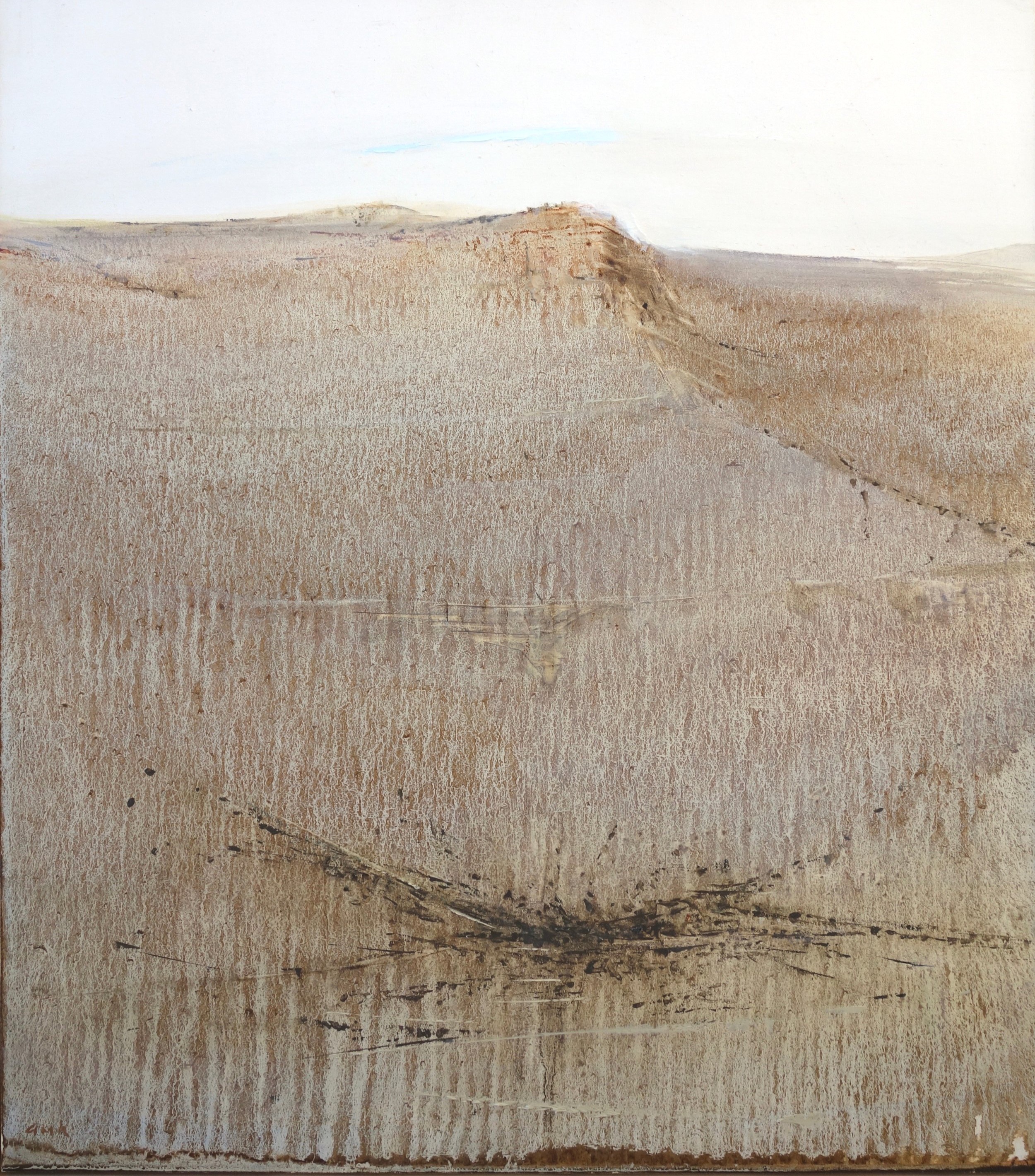 Scallop oil on panel 16.5 x 14.5” 2019