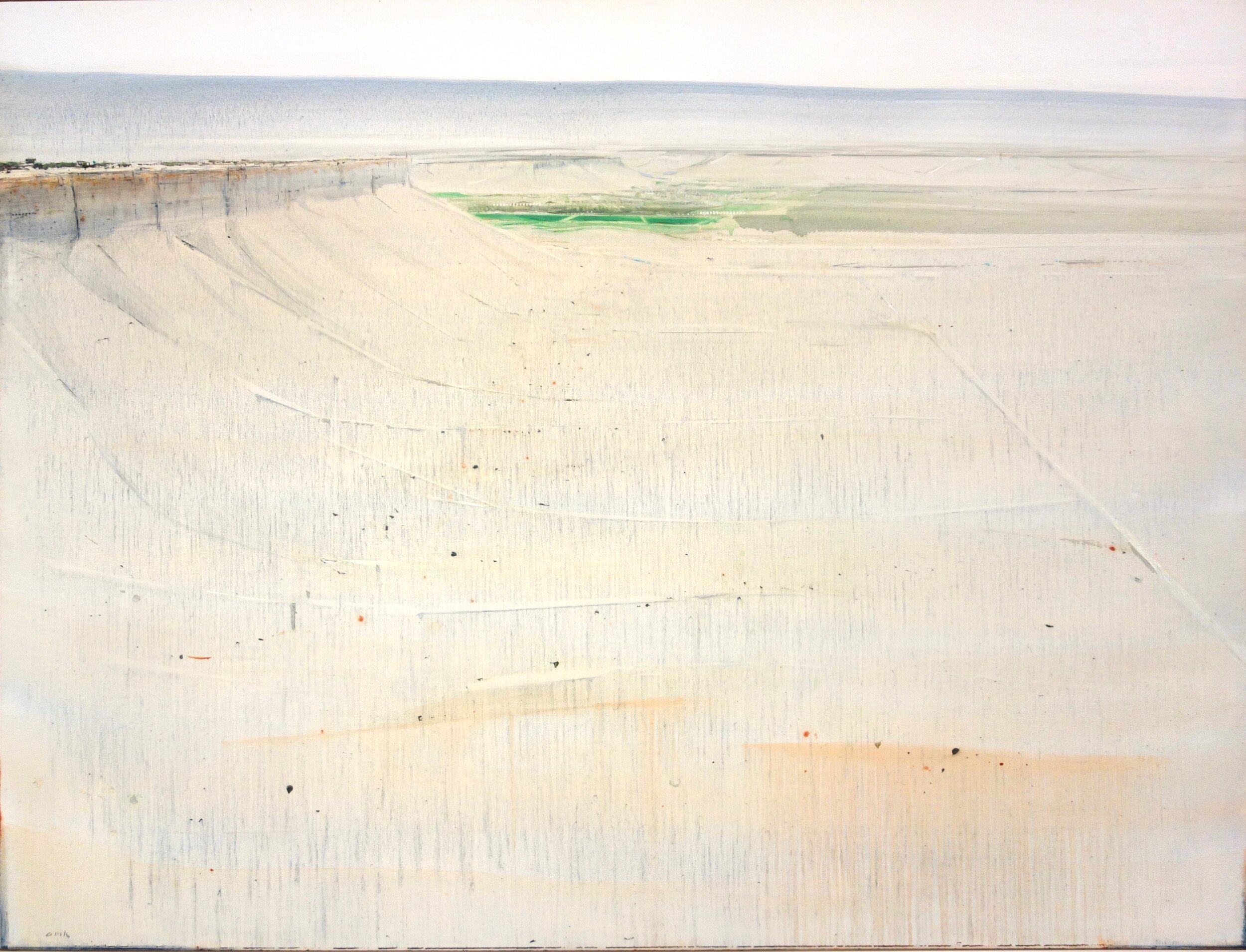 Emerald oil on panel 36 x 48” 2019