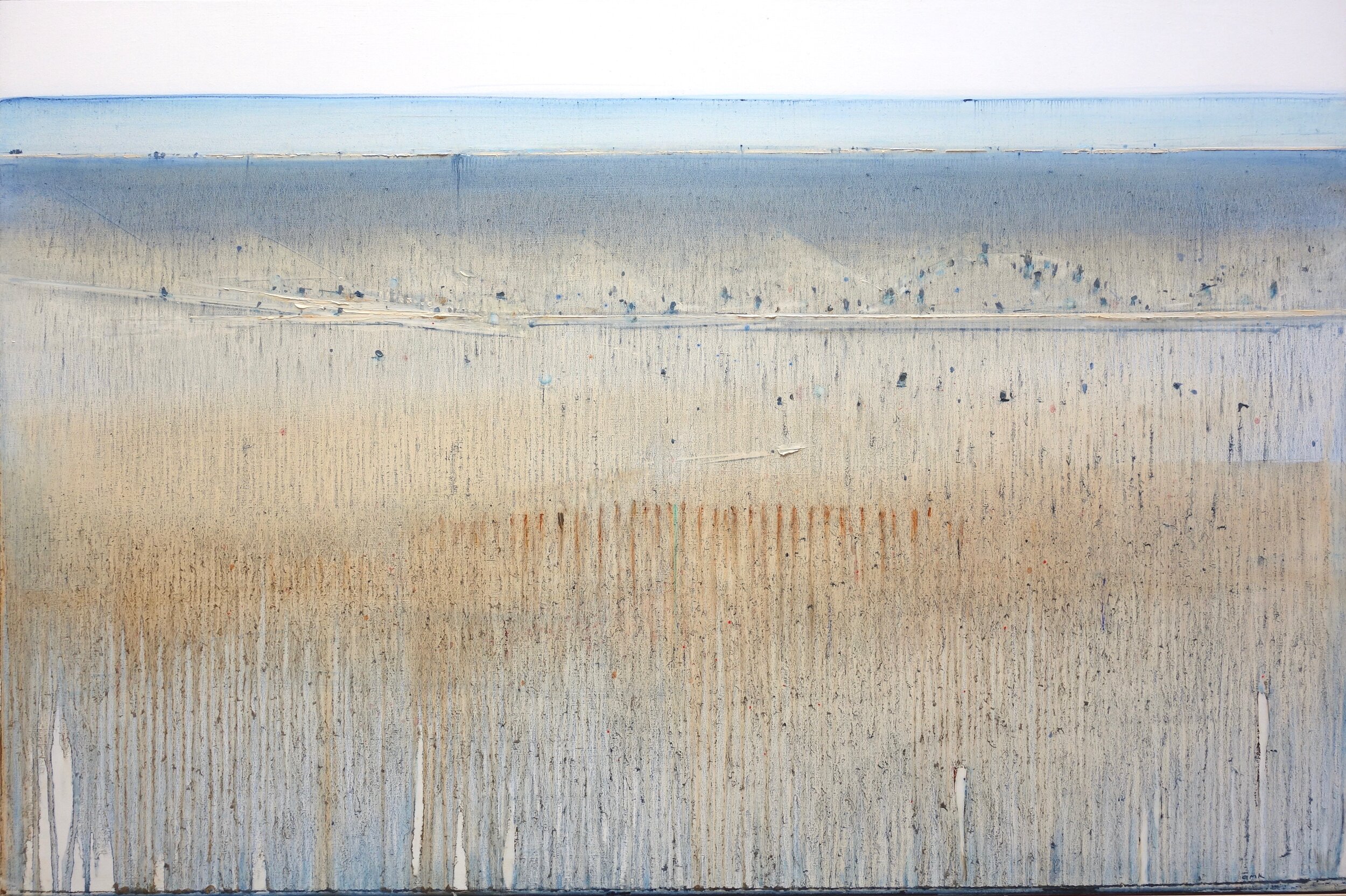 Cobalt oil on panel 36 x 48” 2020