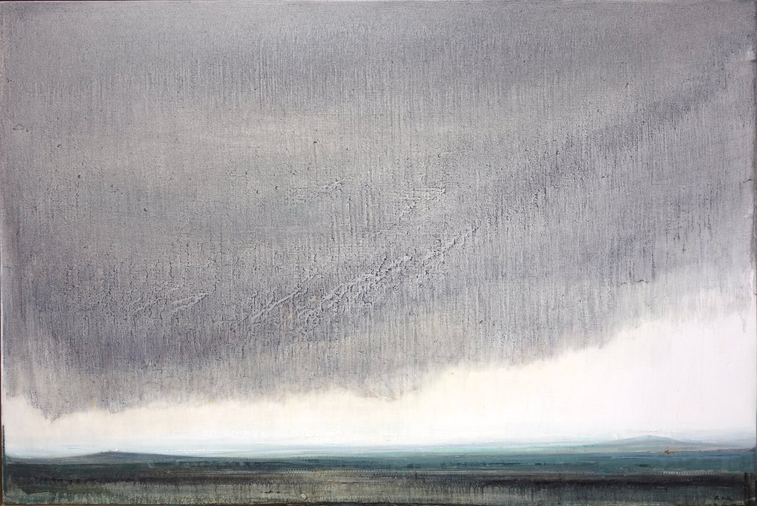 Drift oil on linen 24 x 36” 2020