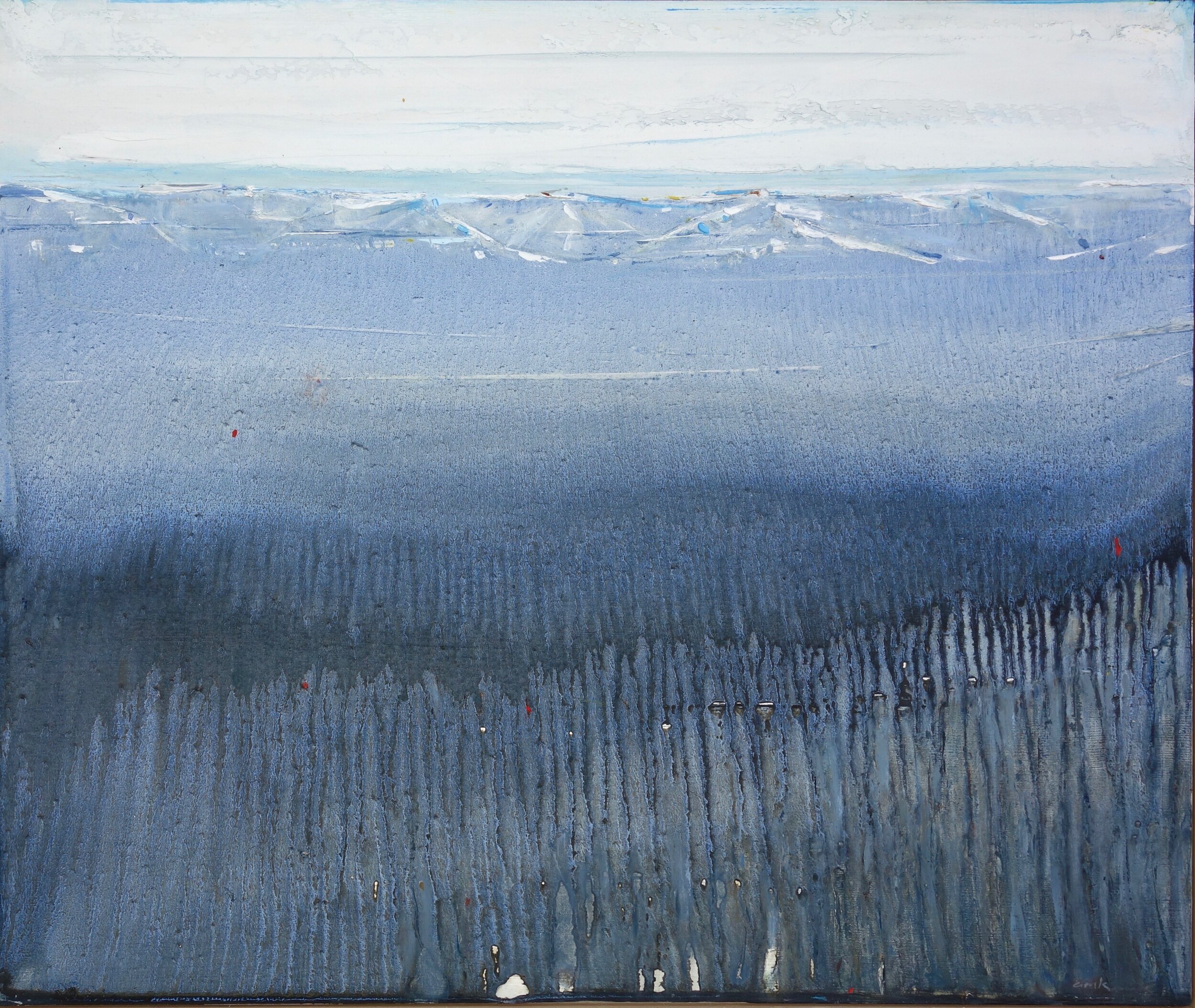 Skyline oil on panel 16 x 19” 2020