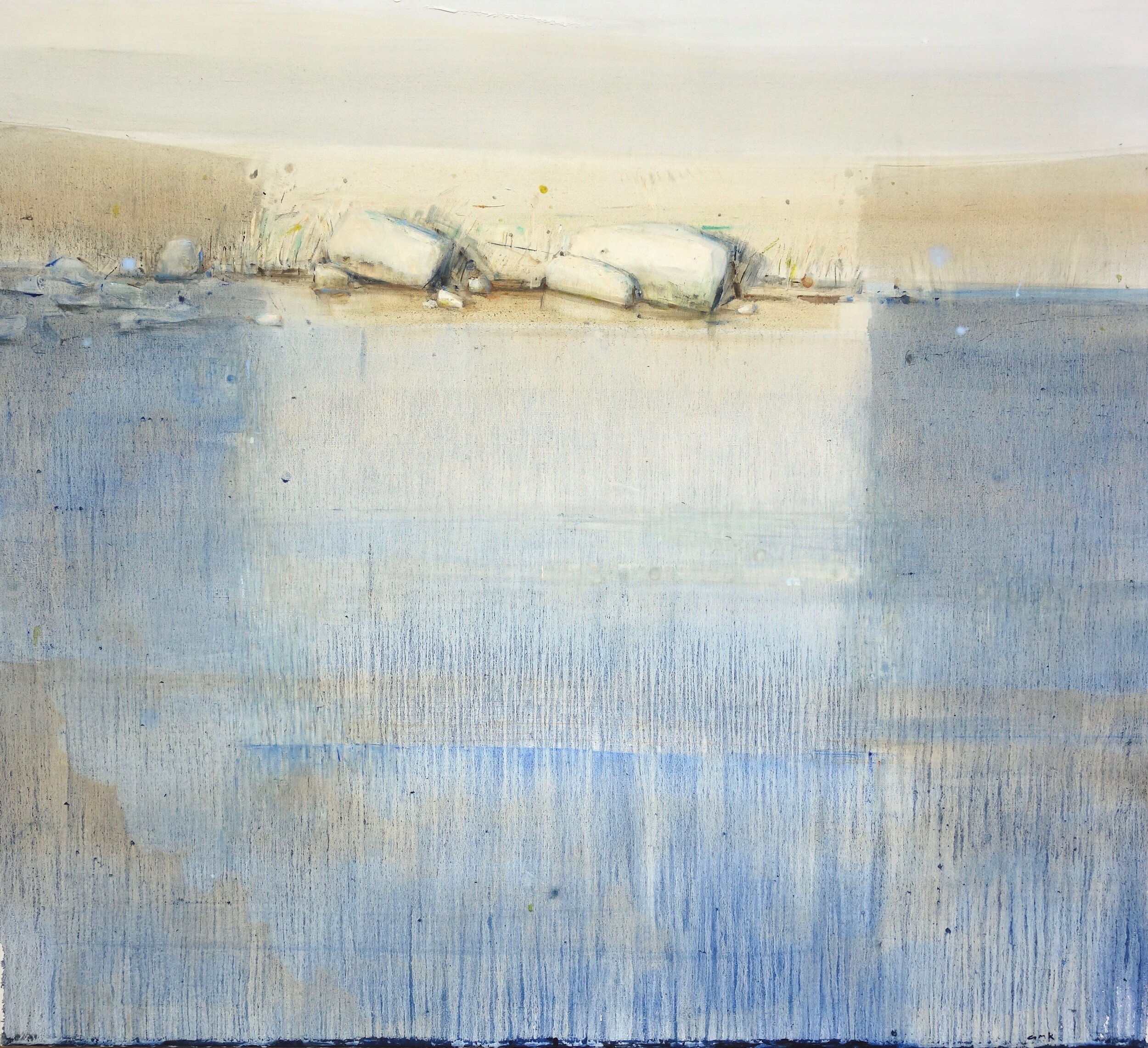 Lumen oil on linen 40 x 44” 2020