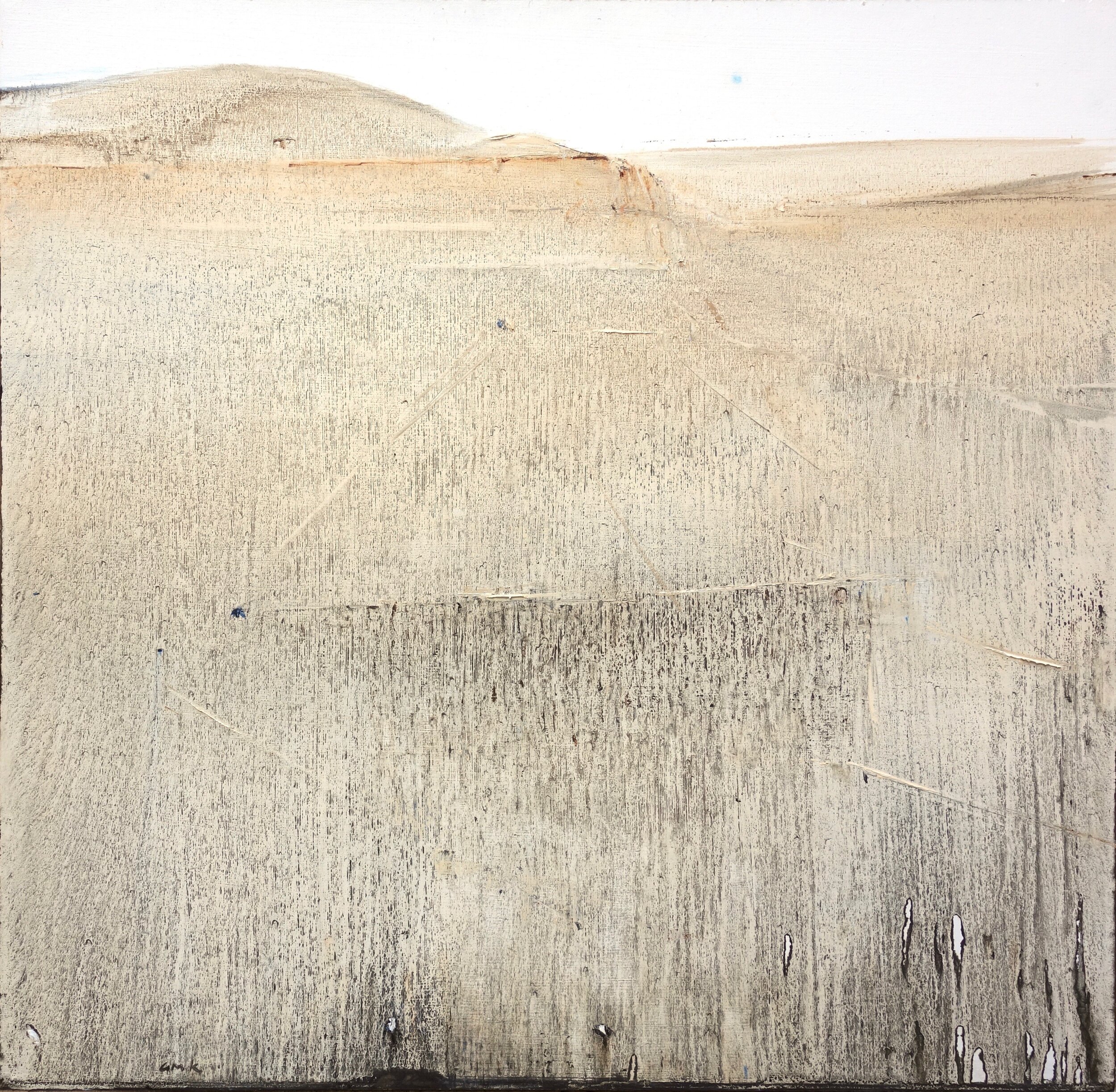 Clerestory oil on panel 16 x 16.5 2021
