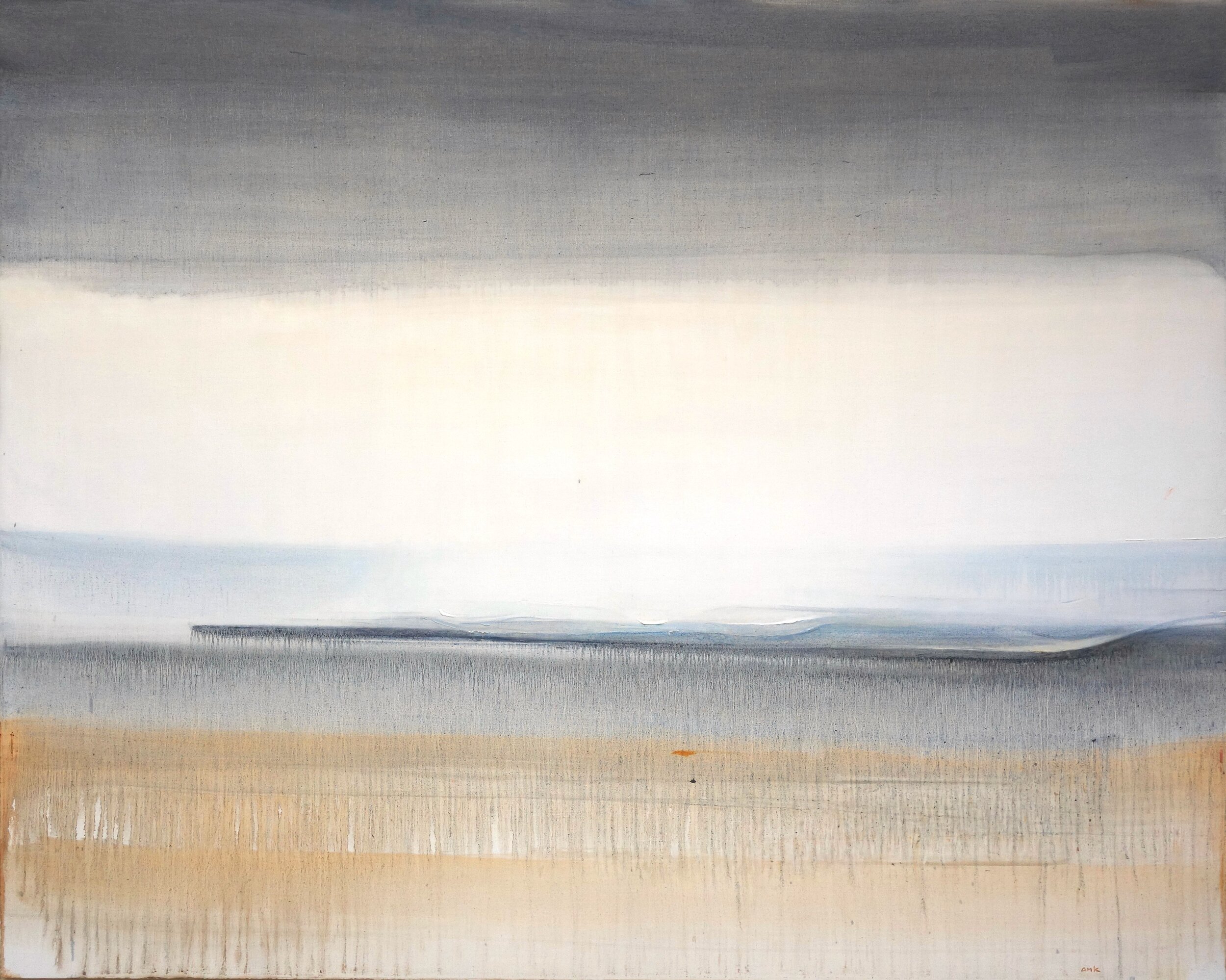 Valley Rain oil on linen 40 x 50” 2021