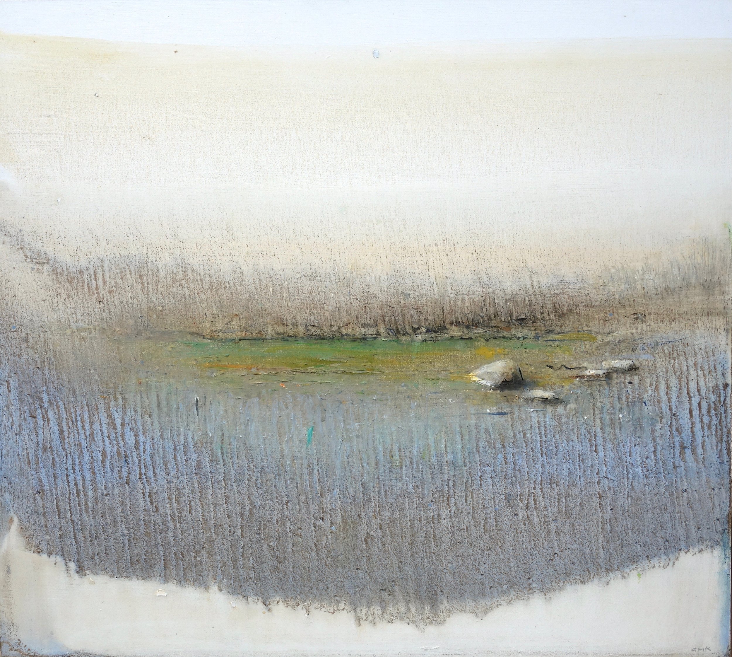 Halcyon 17 x 19” oil on panel 2022