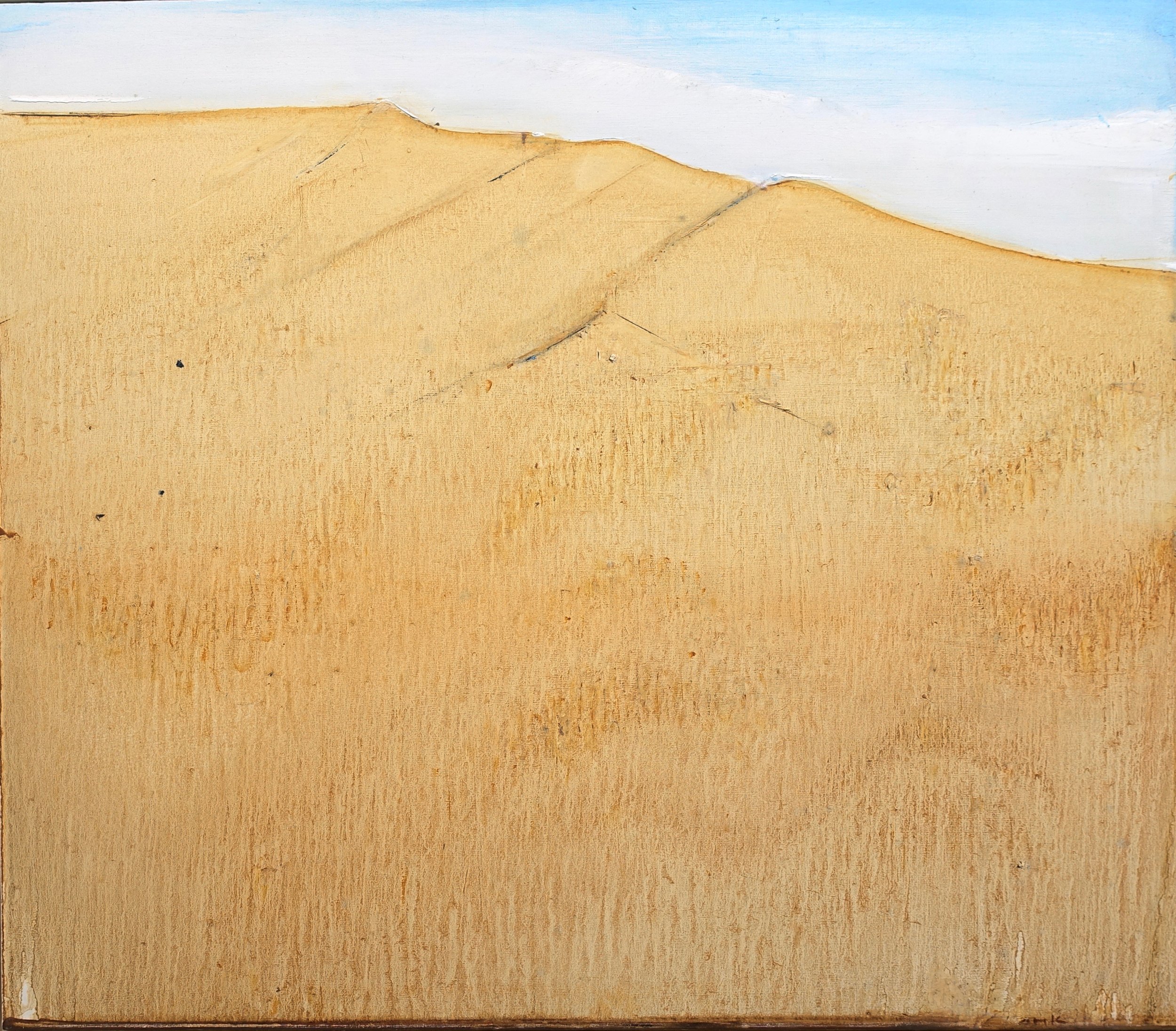 Turret oil on panel 16 x 18.5" 2024