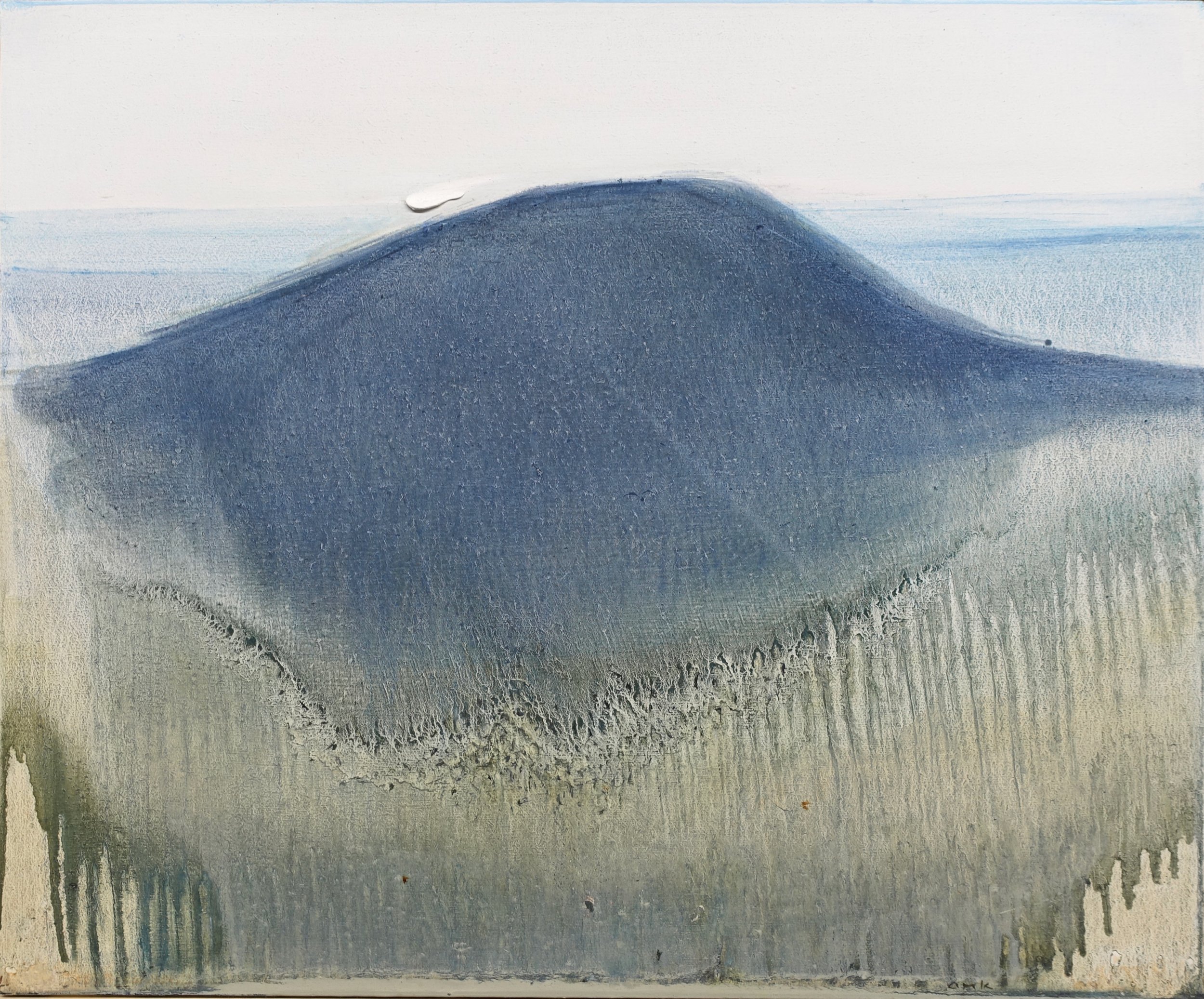 Wood Hill oil on panel 15 x 18" 2024