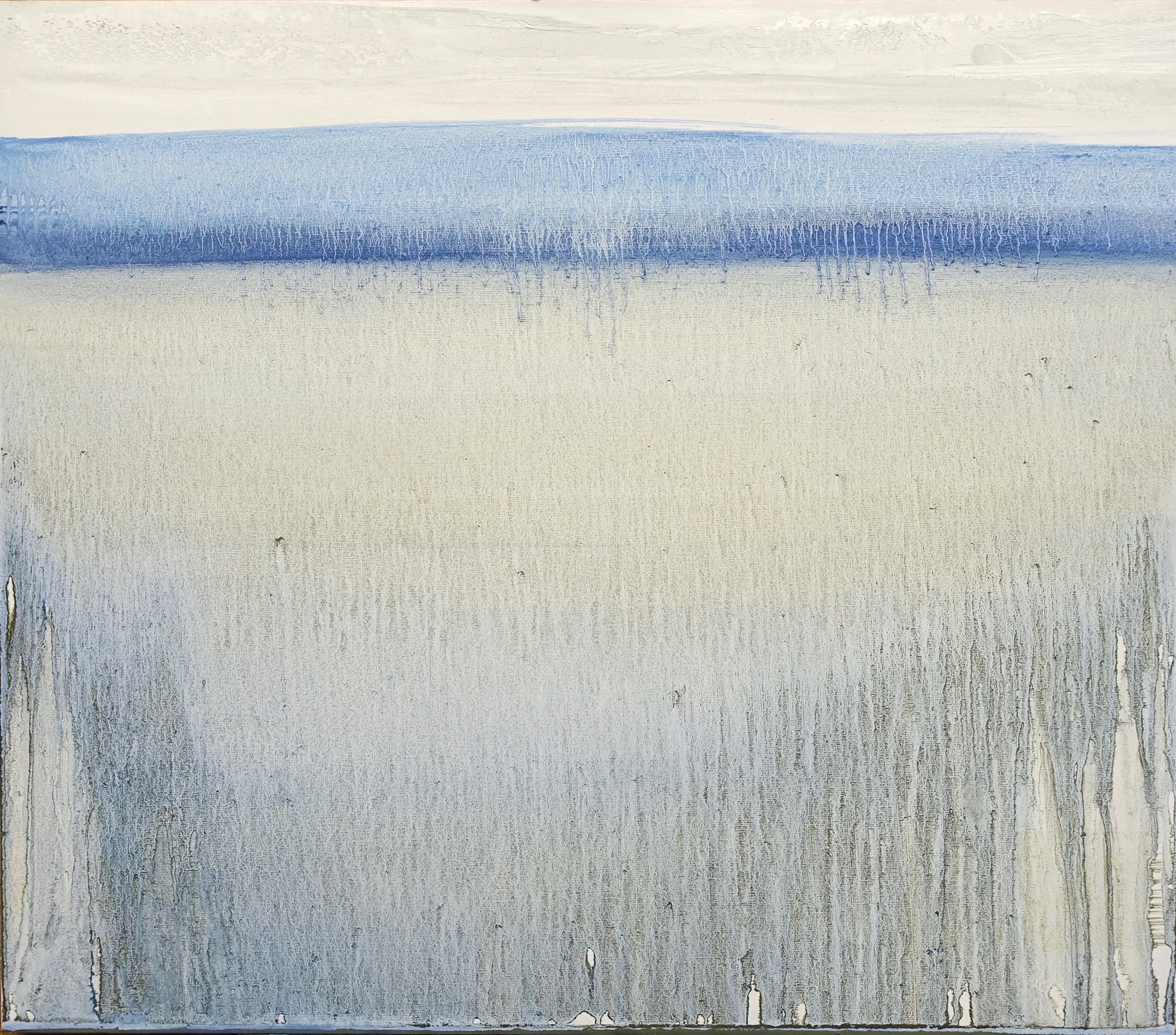 Winter Ridge oil on panel 16 × 18.5 2024