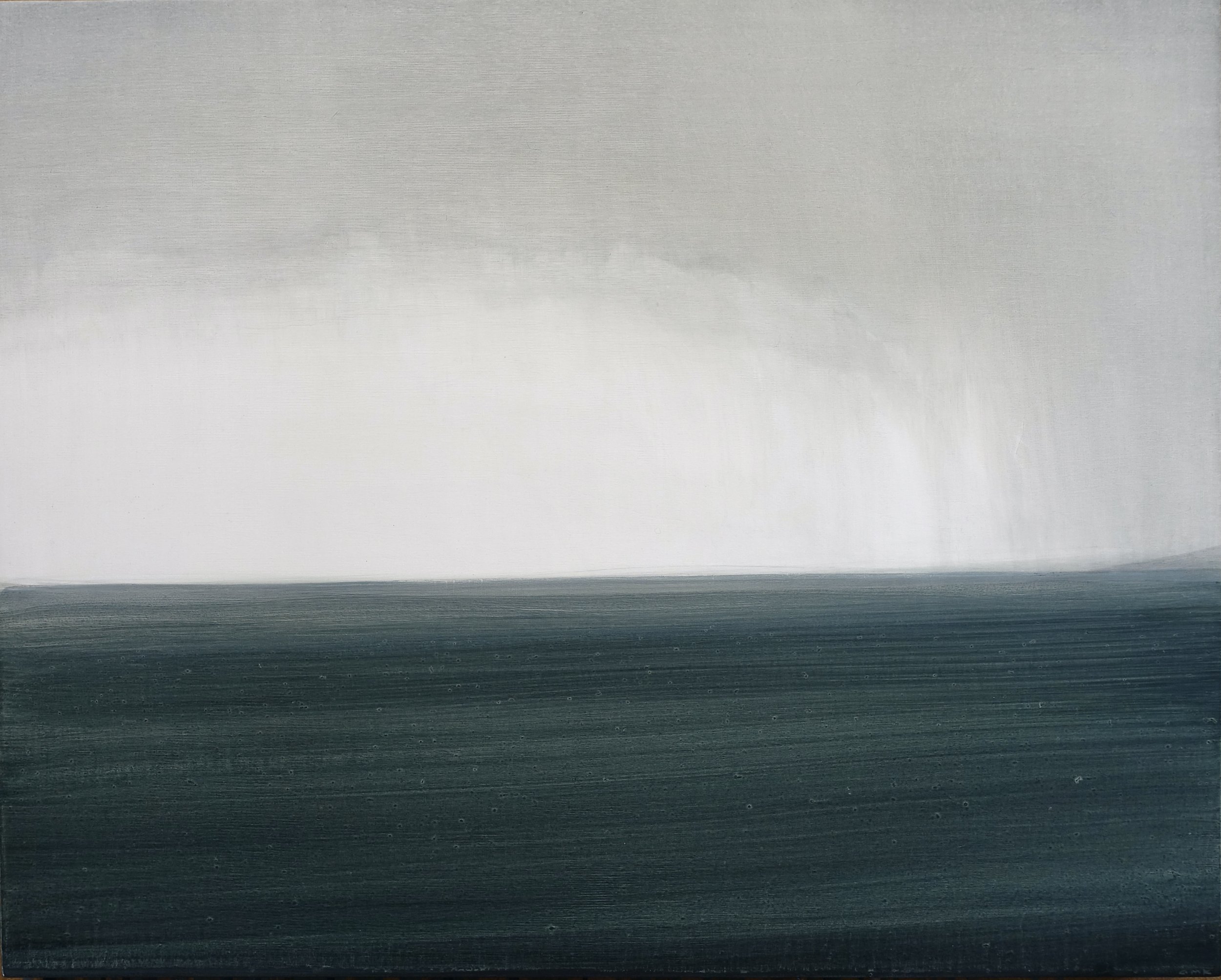 Sagebrush Sea oil on panel 24 × 30” 2025