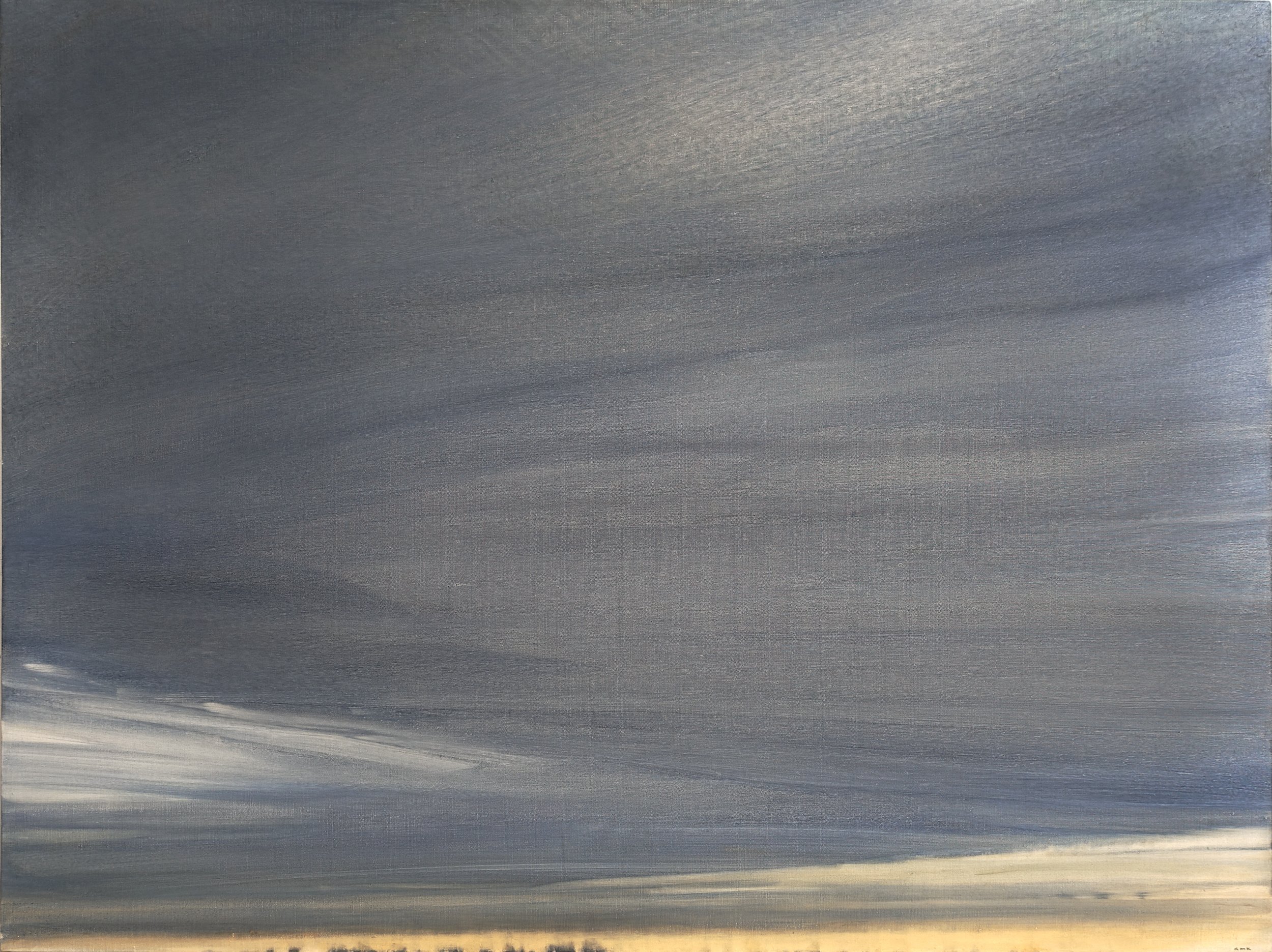   Tesuque   oil on linen  36 × 48”  2026     