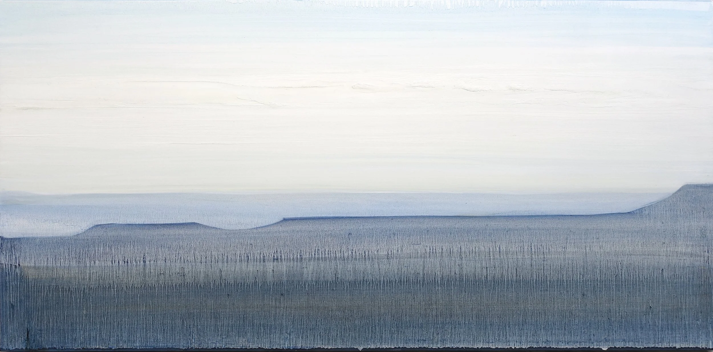   North Springs   oil on panel  23 × 47”  2026     