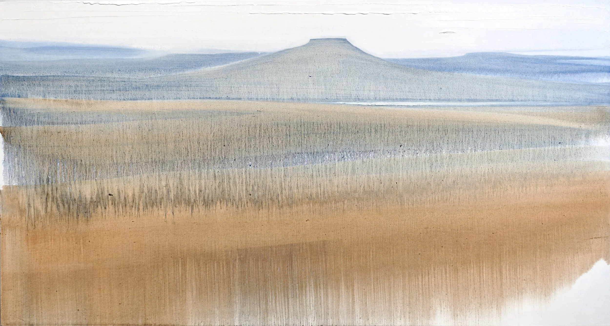   Pedernal   oil on linen  32 × 60”  2026     