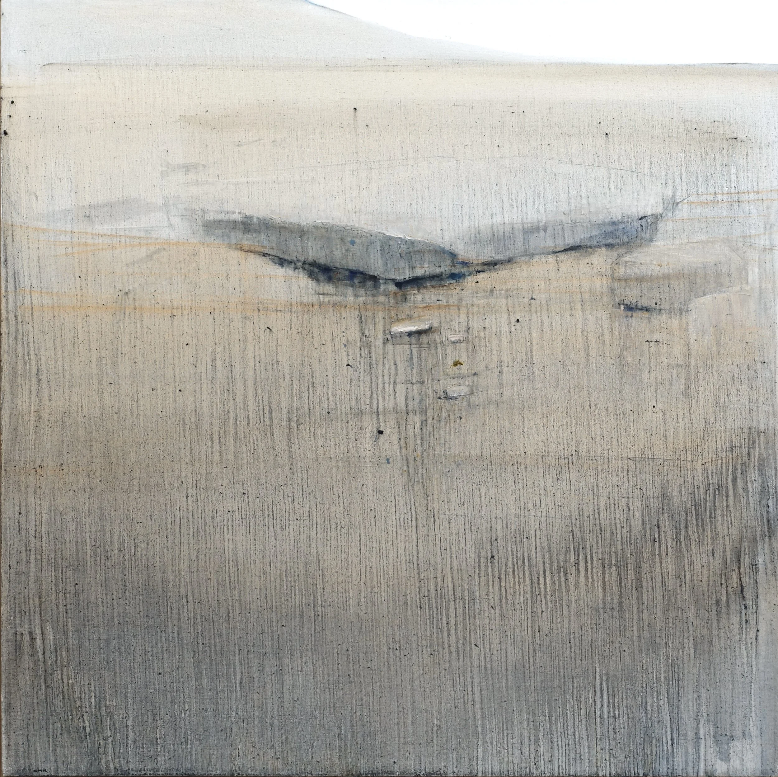   Cluster   oil on linen  36 × 36”  2026     