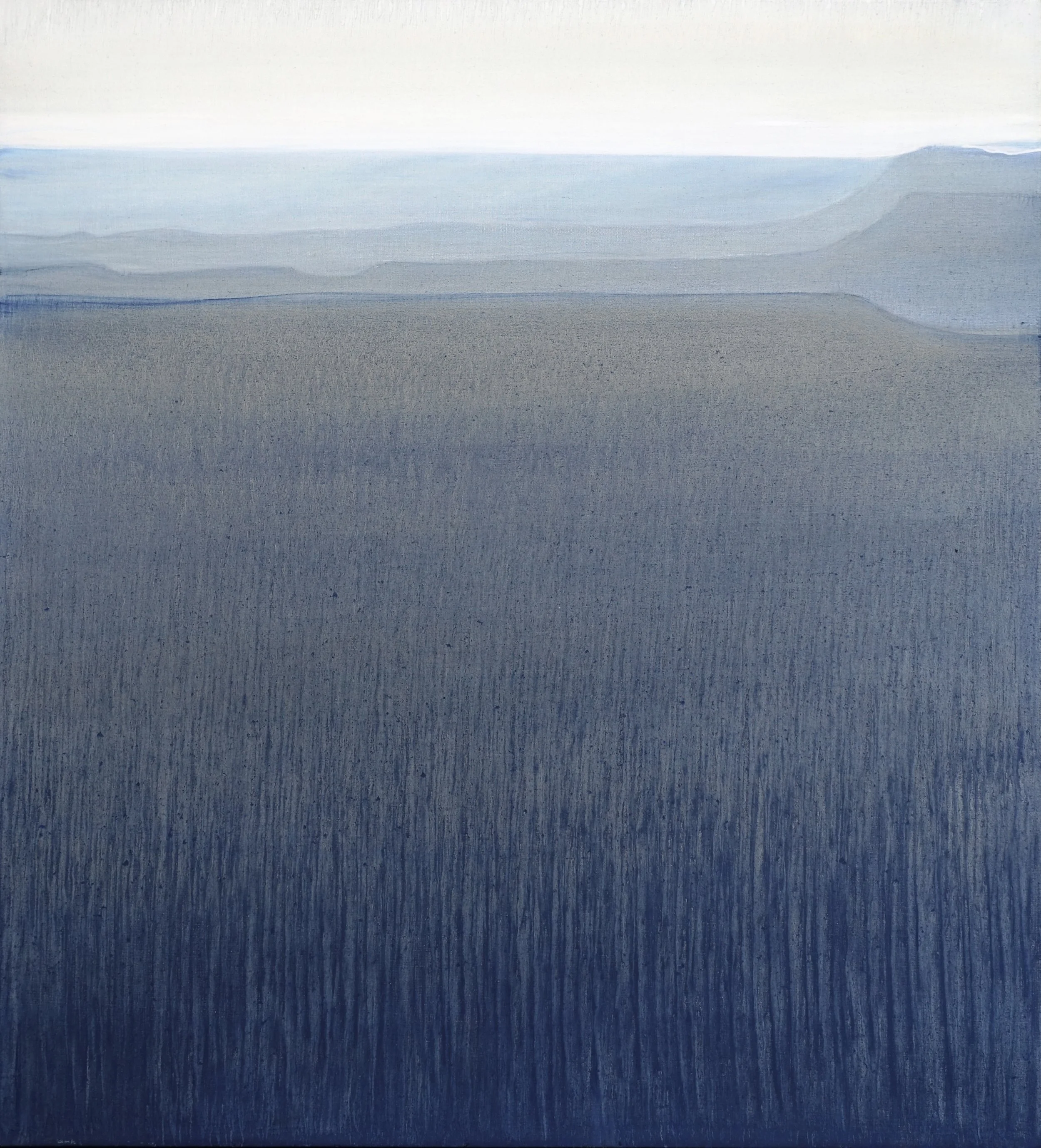   Ultramarine   oil on linen  44 × 40”  2026     