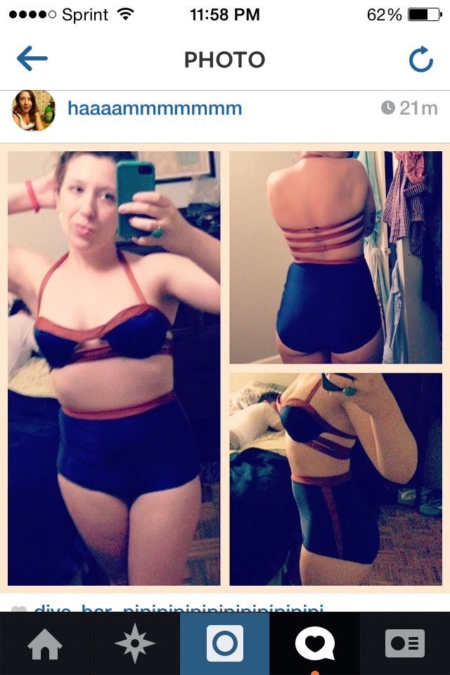 Retro Bikini for Amber