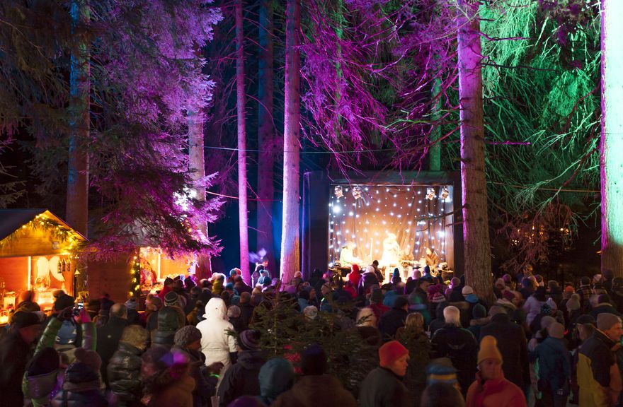 Zauberhaftes Lichtspektakel