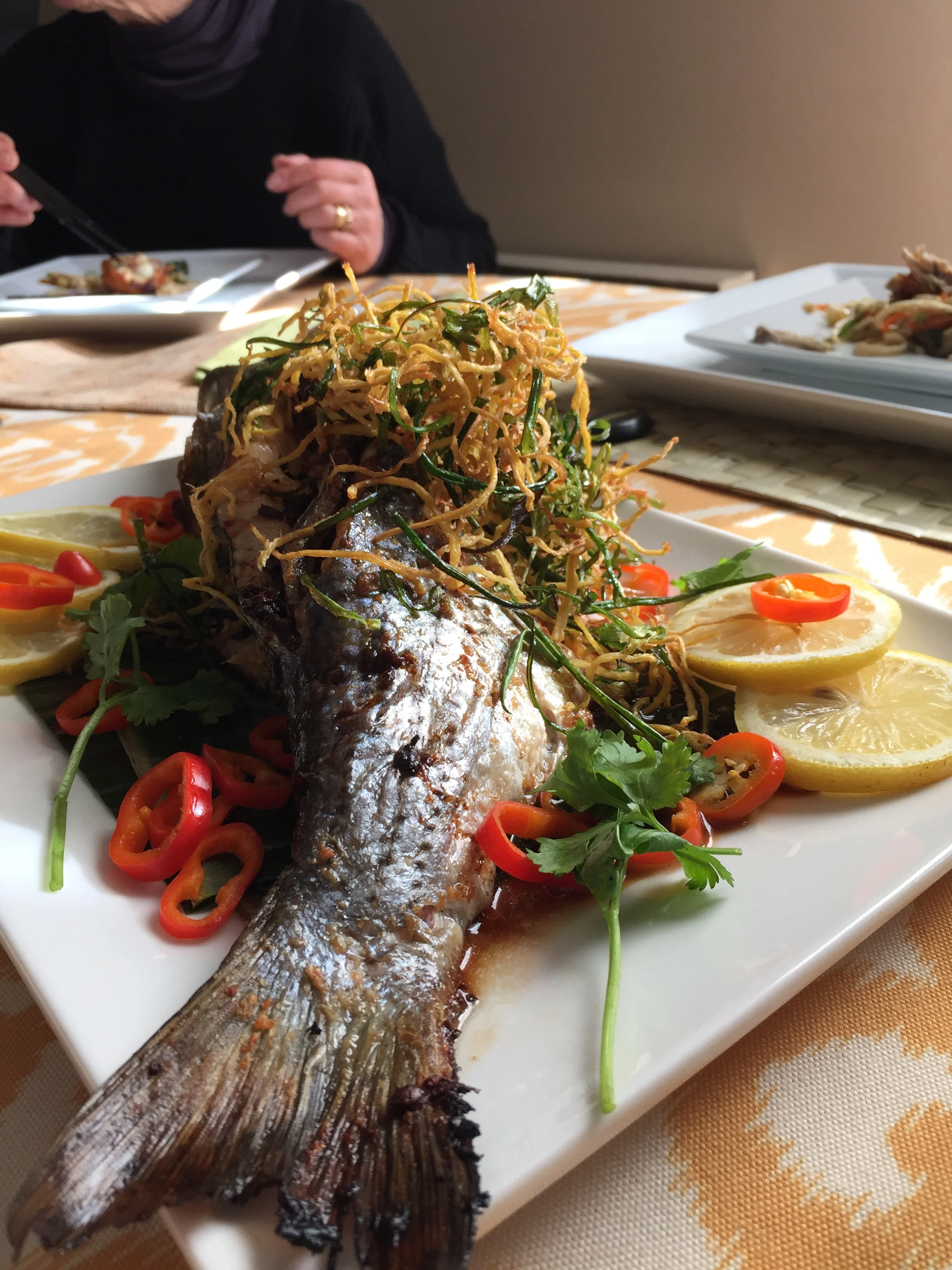 Pronunciation of Fish is the same with "abundance" in Chinese language.