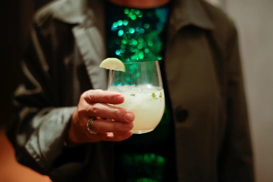 Be festive and serve your meal with a bit of fizz to celebrate the New Year!