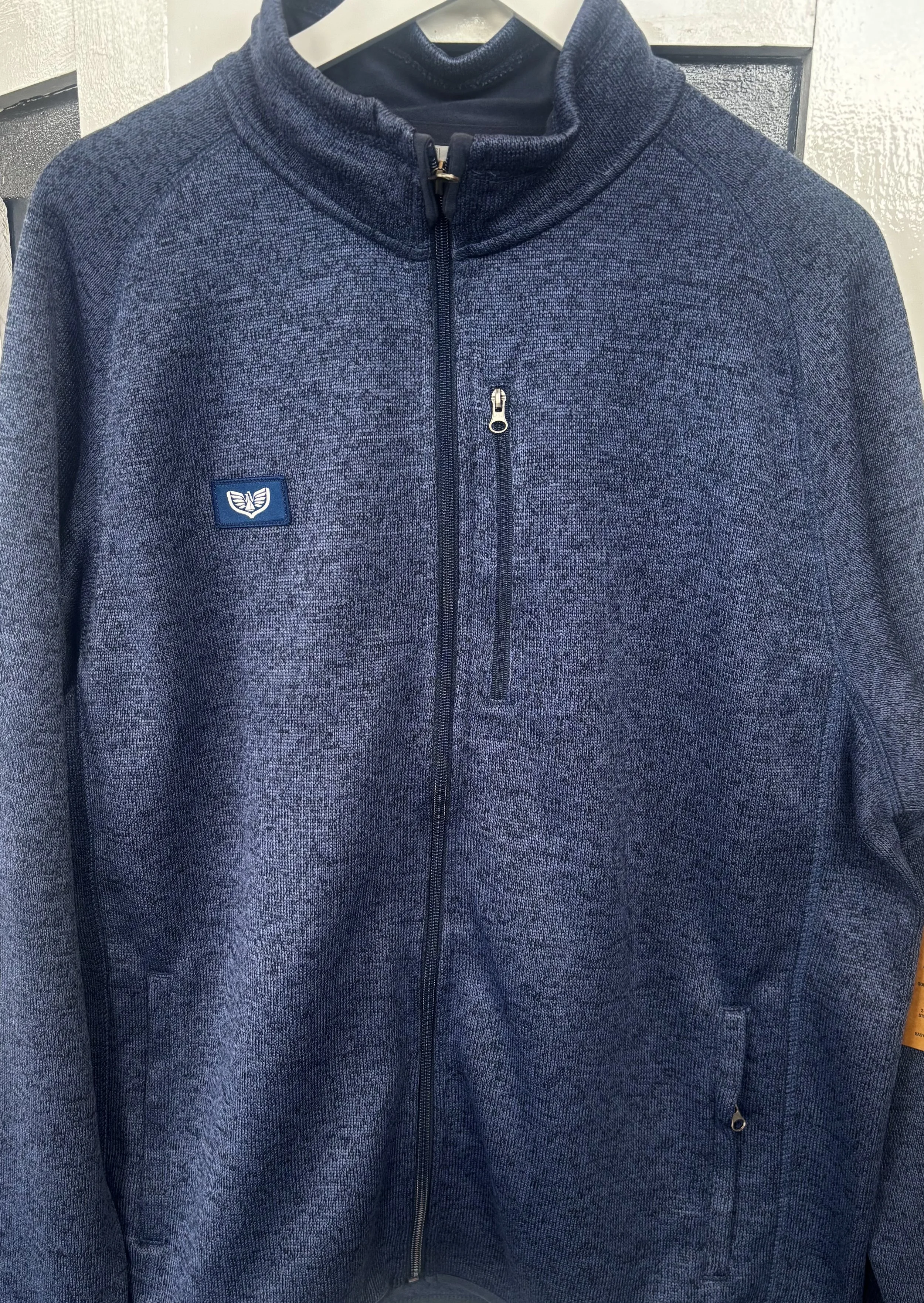 Men's Knit Full Zip Sweater