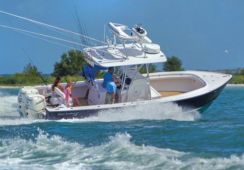 An Albury Brothers 27 will come from Sandy Hook, NJ to Newport, RI on September 5th