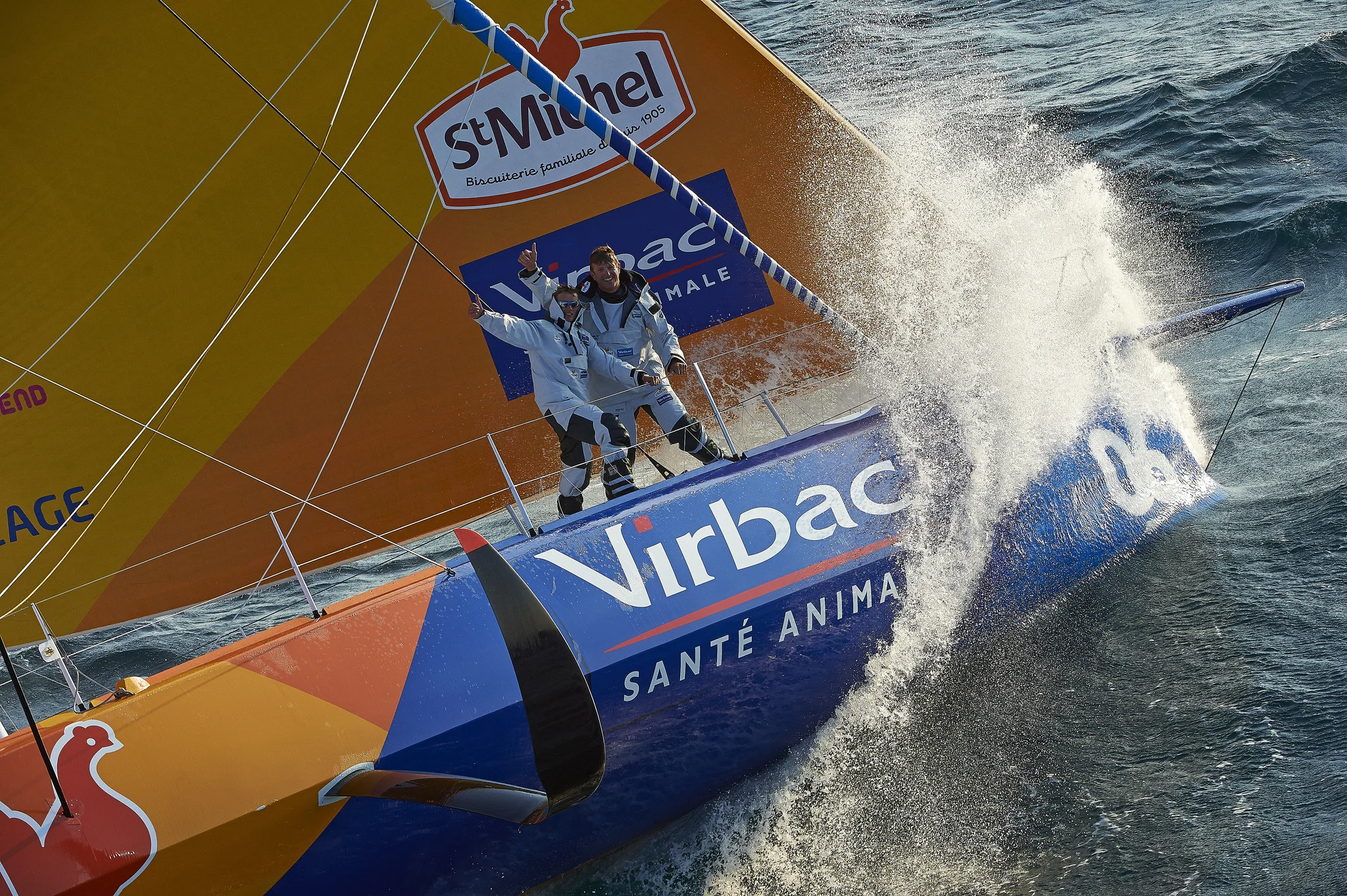 The IMOCA Ocean Masters team will have a technical stop at Newport Shipyard before their May 29 start in New York City.