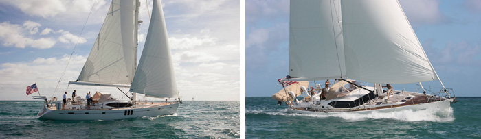 Sailing vessels Bandido and Hurrah will be presented by Oyster Marine at the Newport Charter Yacht Show. (photo credit: Oyster Marine)