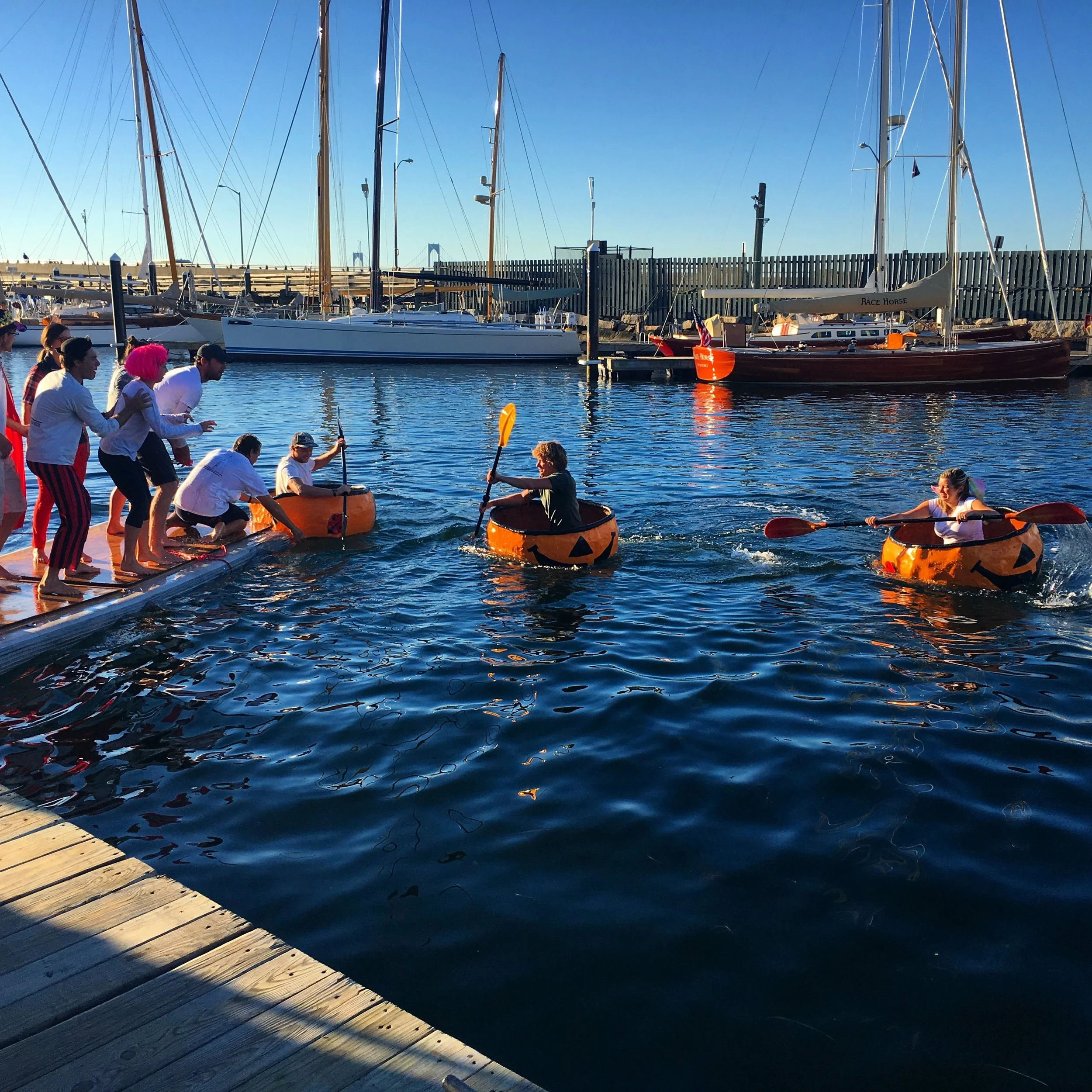 NEWPORT SHIPYARD PUMPKIN REGATTA RAISES OVER $3,000 FOR GABRIELLE DINSMORE HEART & HOPE FUND